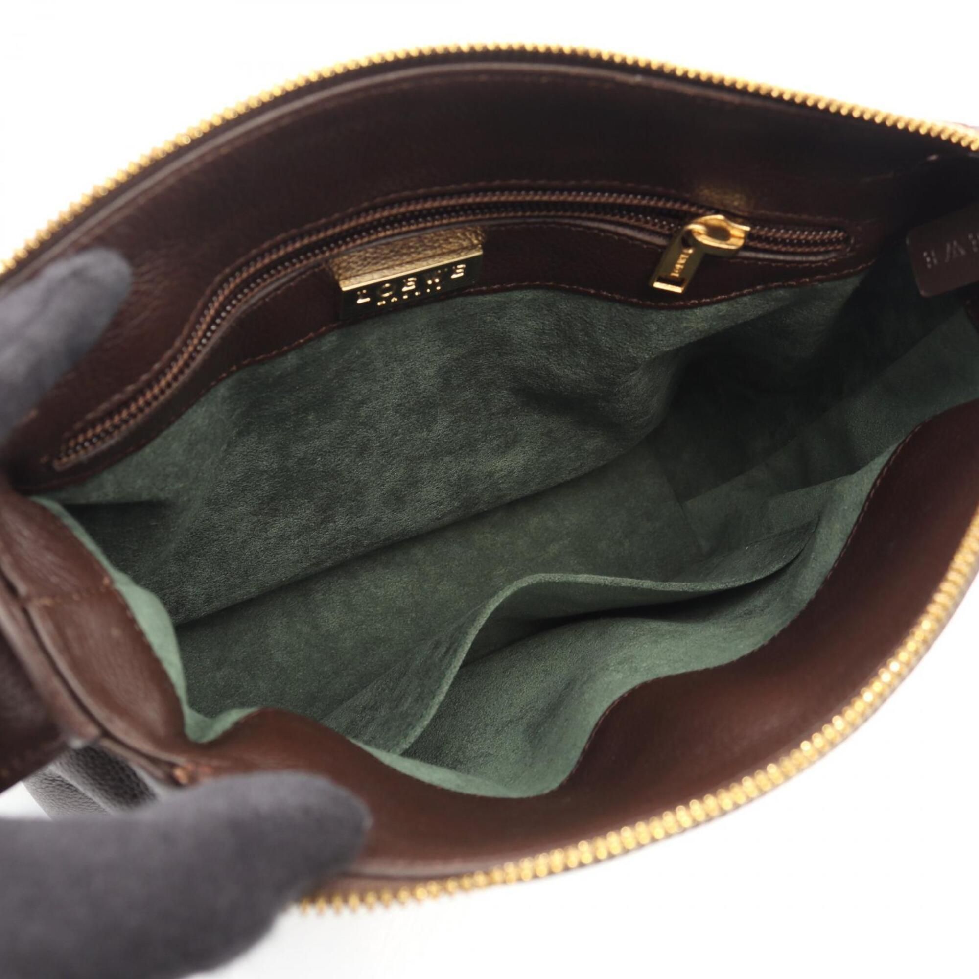 Leather Shoulder Bag (Pre-Owned) - Loewe - Modalova