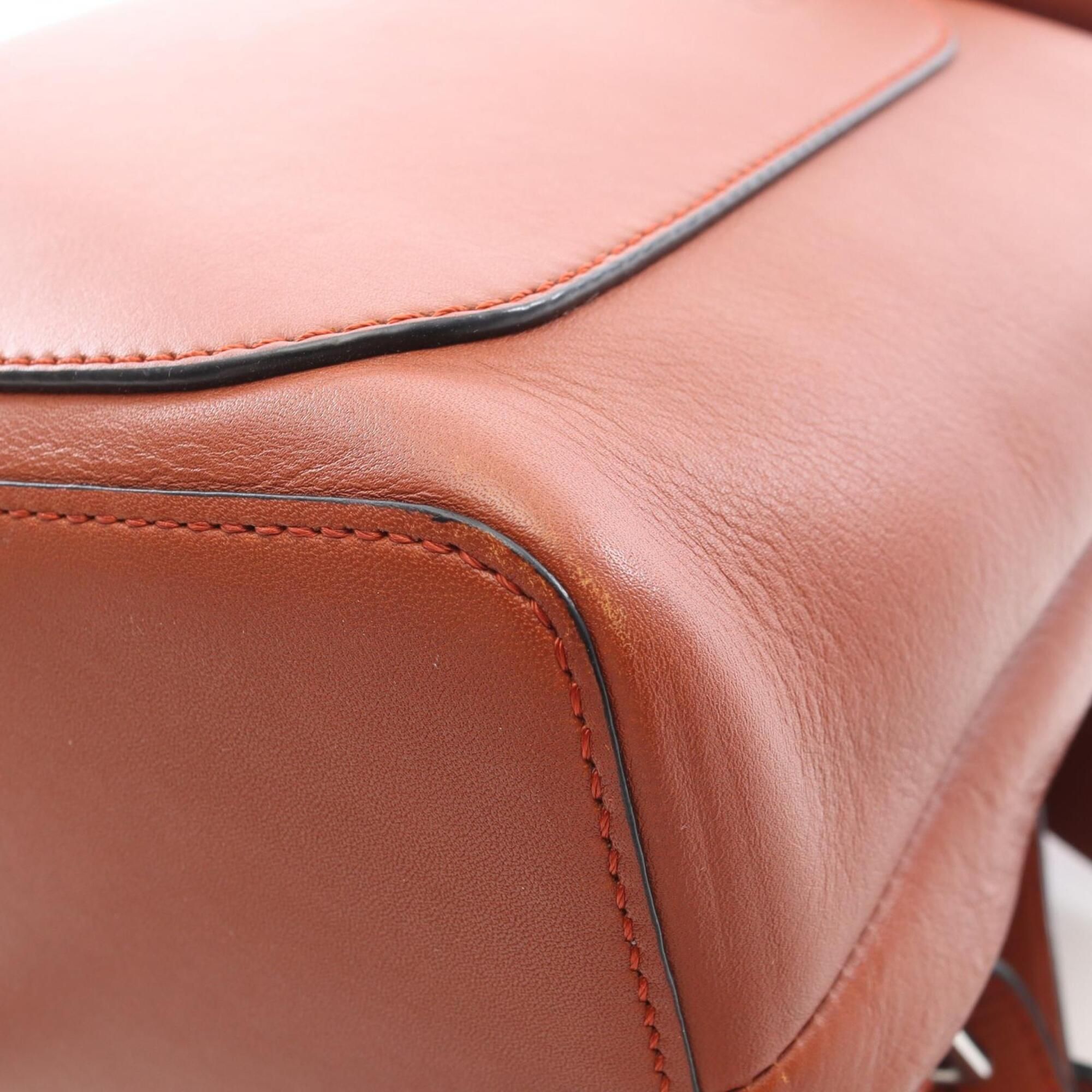 Leather Backpack (Pre-Owned) - Loewe - Modalova