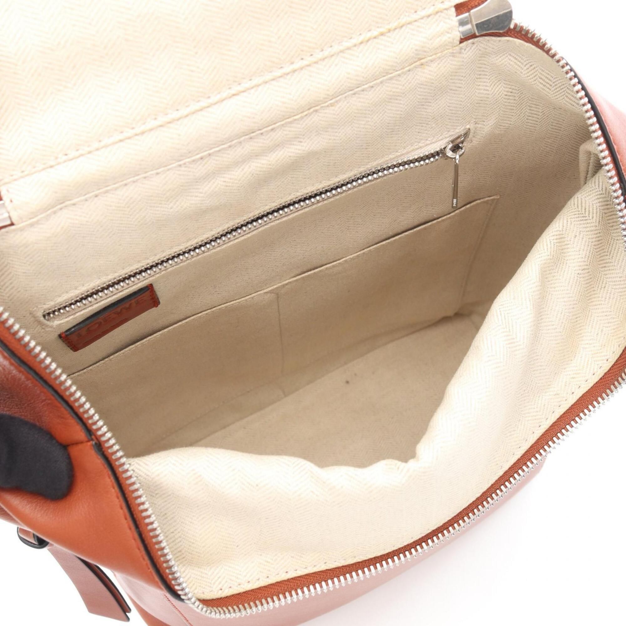 Leather Backpack (Pre-Owned) - Loewe - Modalova