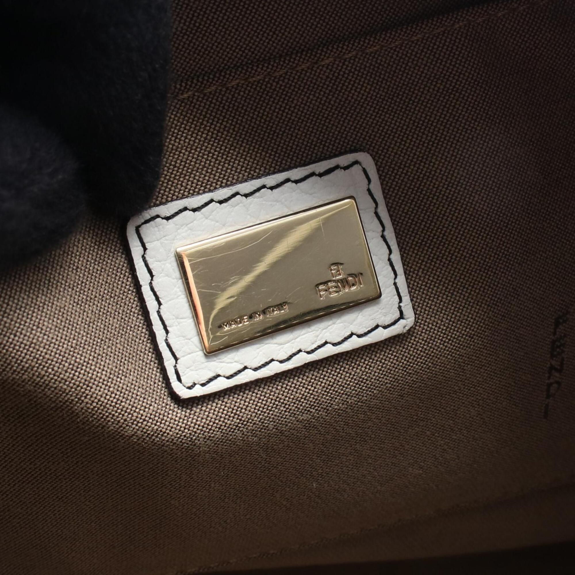 Canvas Leather Handbag Shoulder Bag (Pre-Owned) - Fendi - Modalova