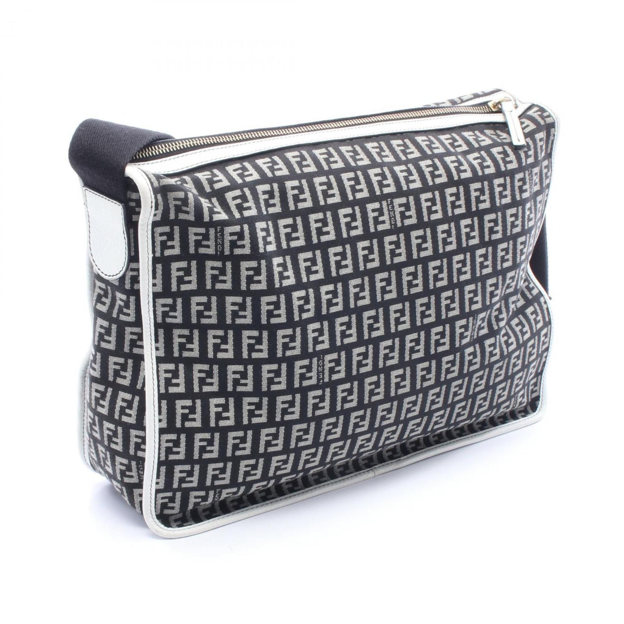 Canvas Leather Handbag Shoulder Bag (Pre-Owned) - Fendi - Modalova