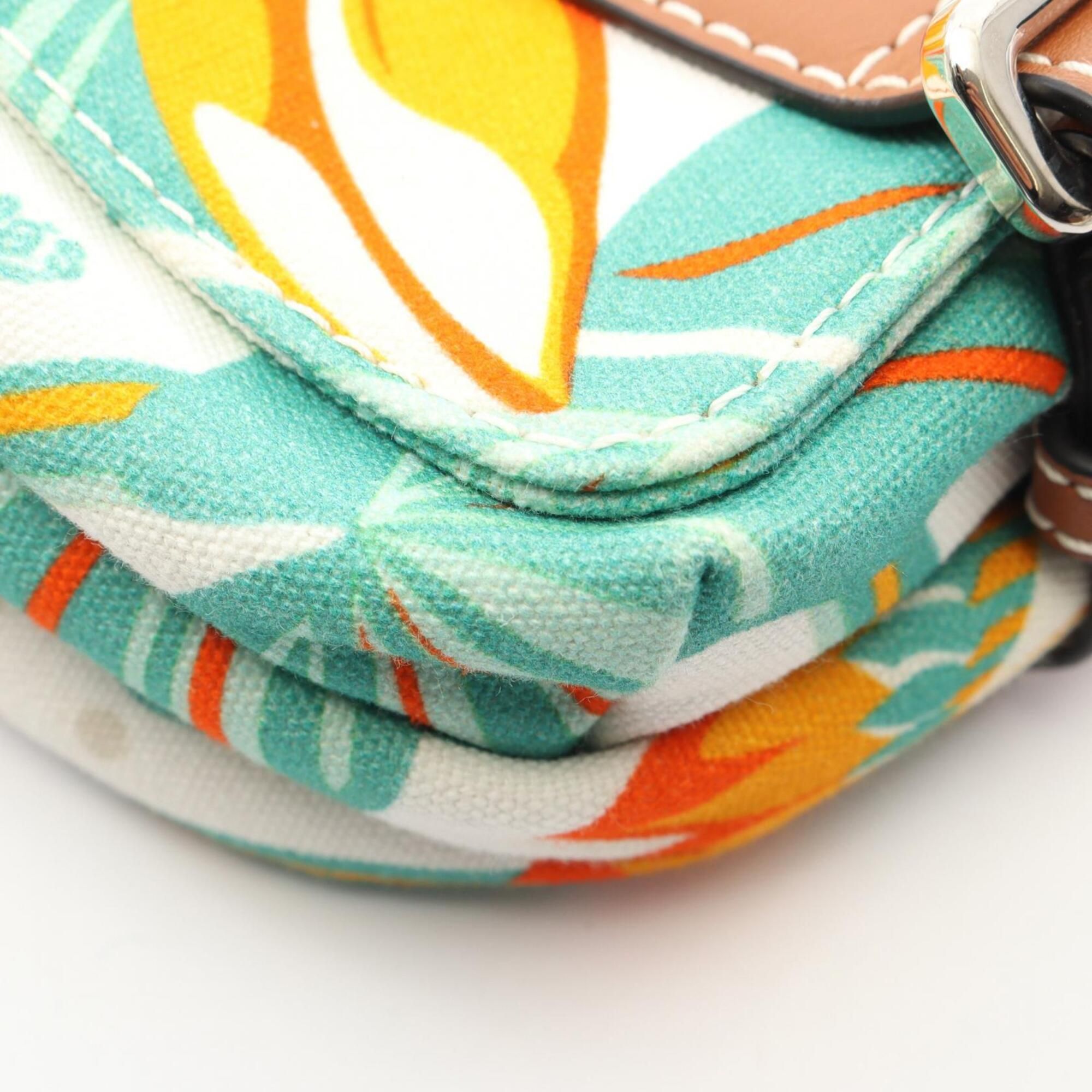 Canvas Leather Handbag Shoulder Bag (Pre-Owned) - Loewe - Modalova
