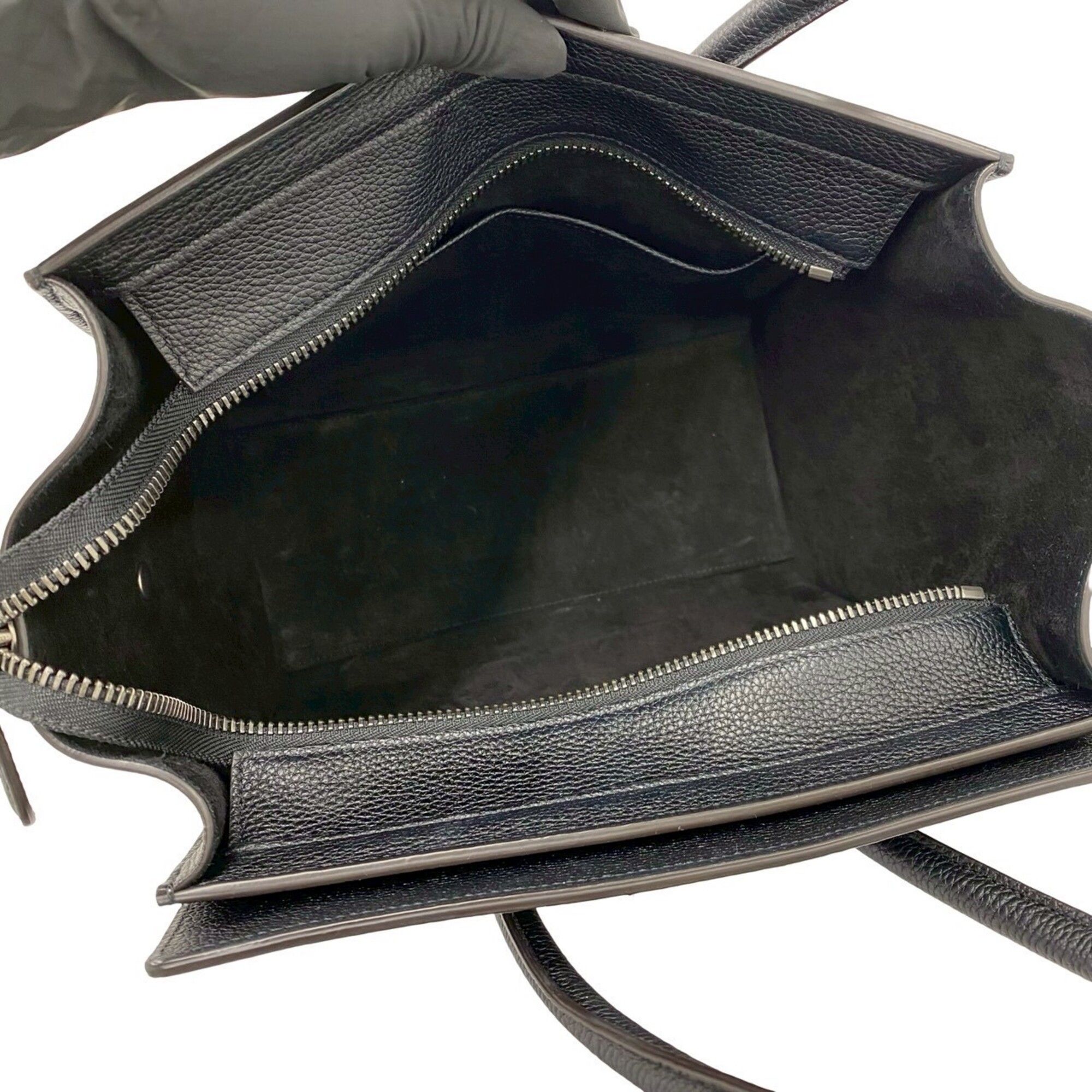 Leather Boston Bag Handbag Tote Bag (Pre-Owned) - Celine - Modalova