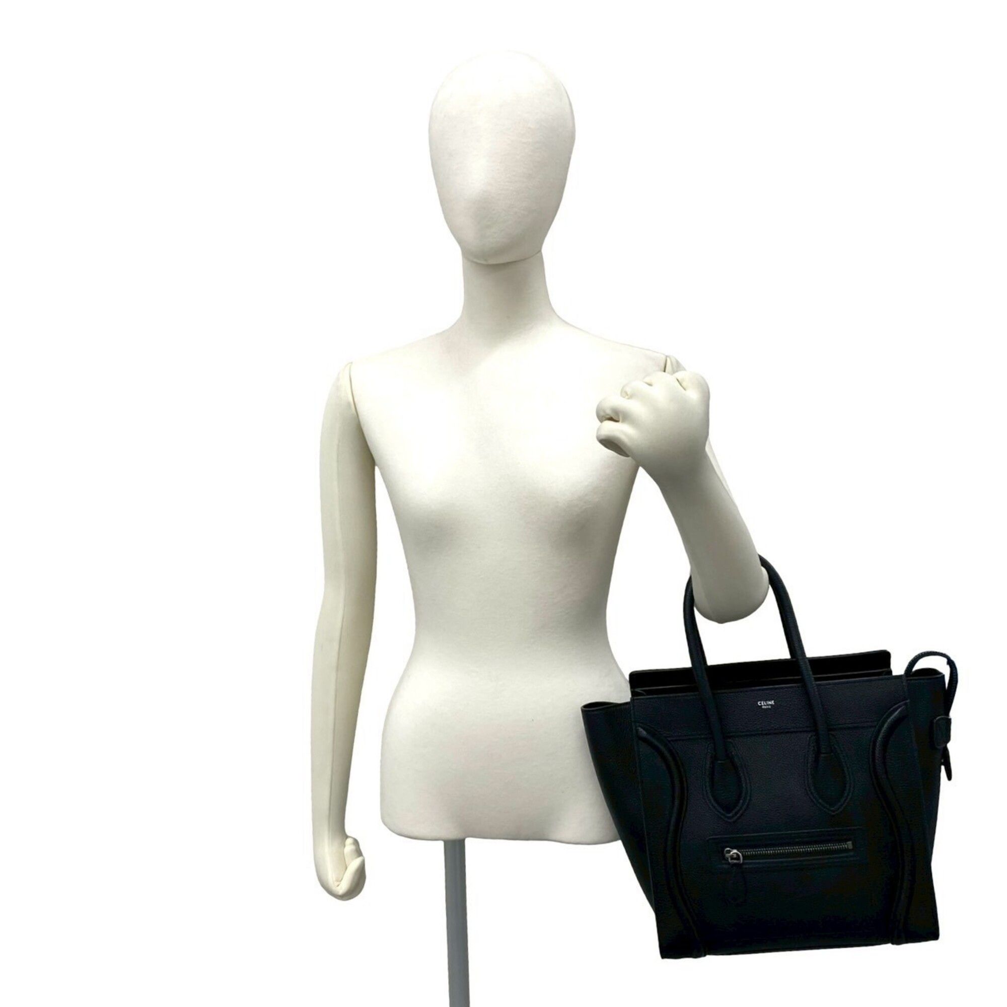 Leather Boston Bag Handbag Tote Bag (Pre-Owned) - Celine - Modalova