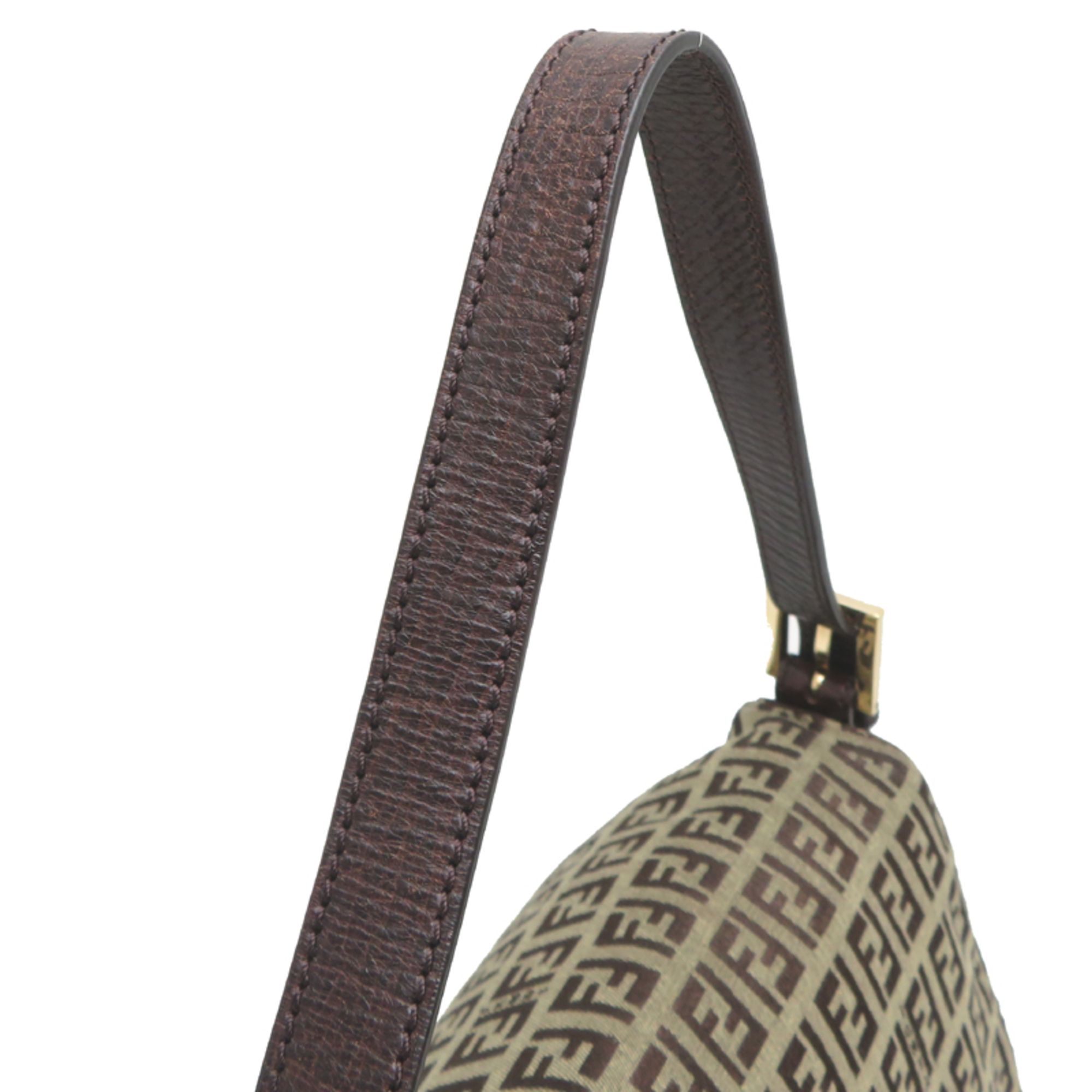 Canvas Leather Shoulder Bag (Pre-Owned) - Fendi - Modalova