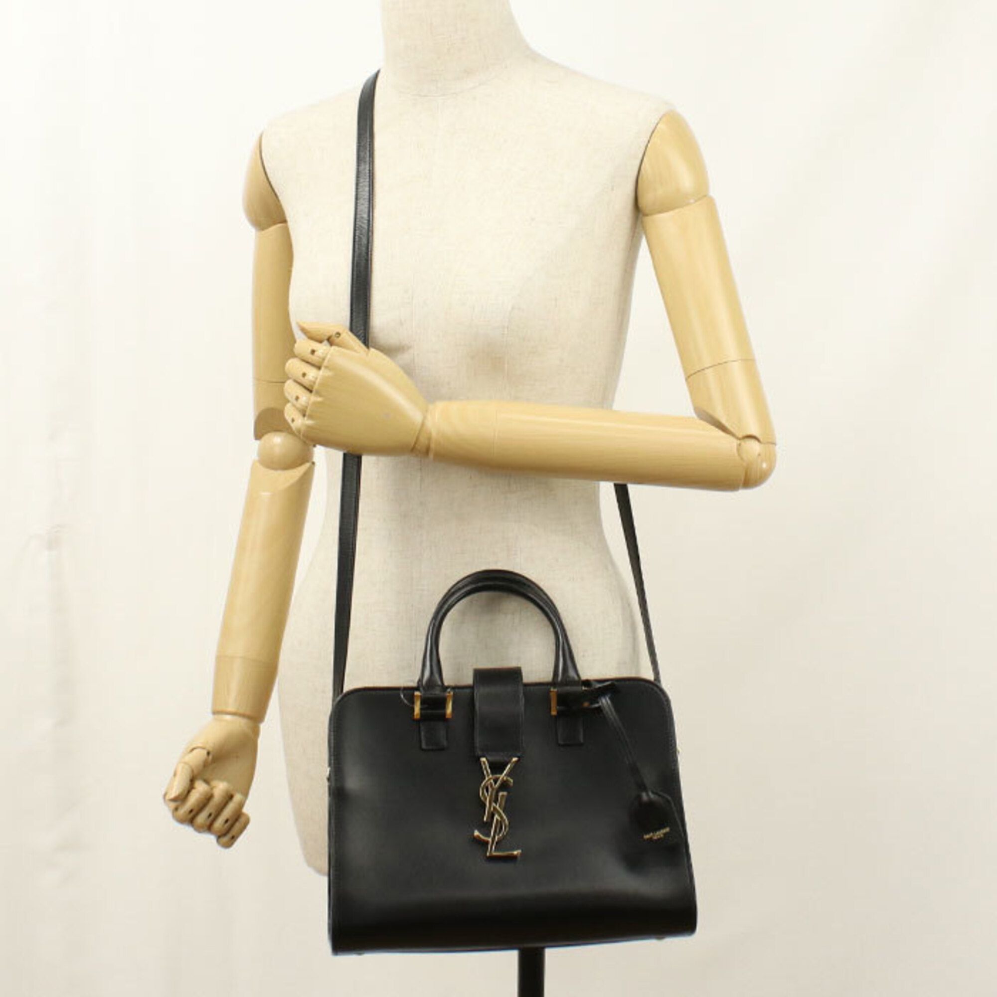Leather Handbag (Pre-Owned) - Saint Laurent - Modalova