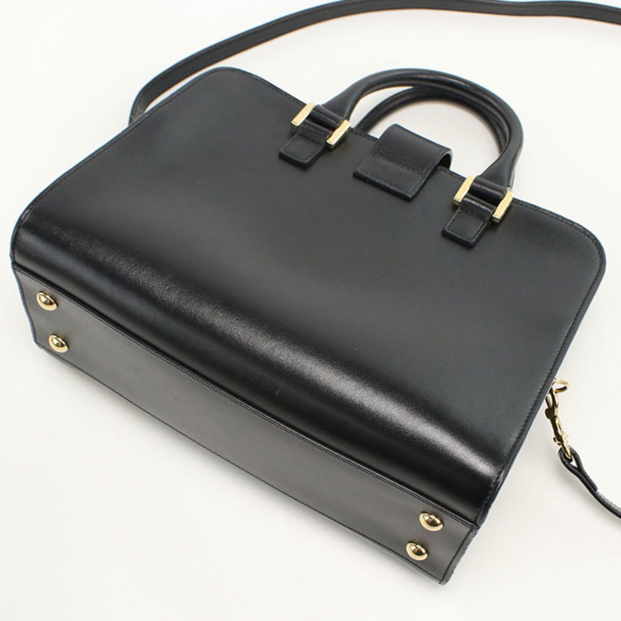 Leather Handbag (Pre-Owned) - Saint Laurent - Modalova