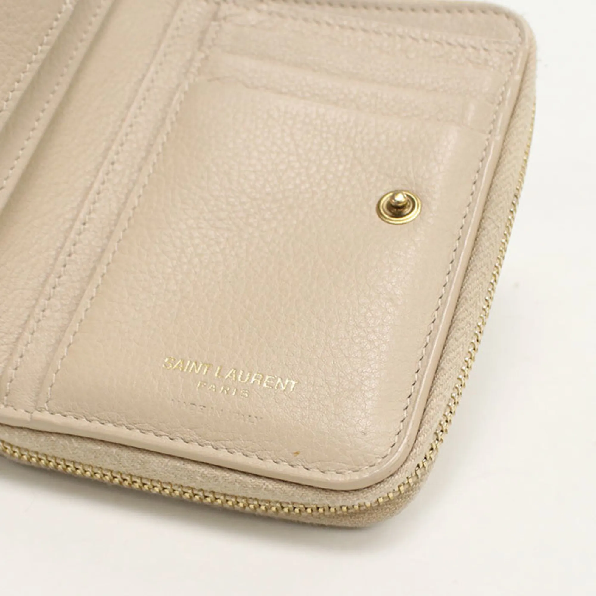 Leather Wallet (Bi-Fold) (Pre-Owned) - Saint Laurent - Modalova