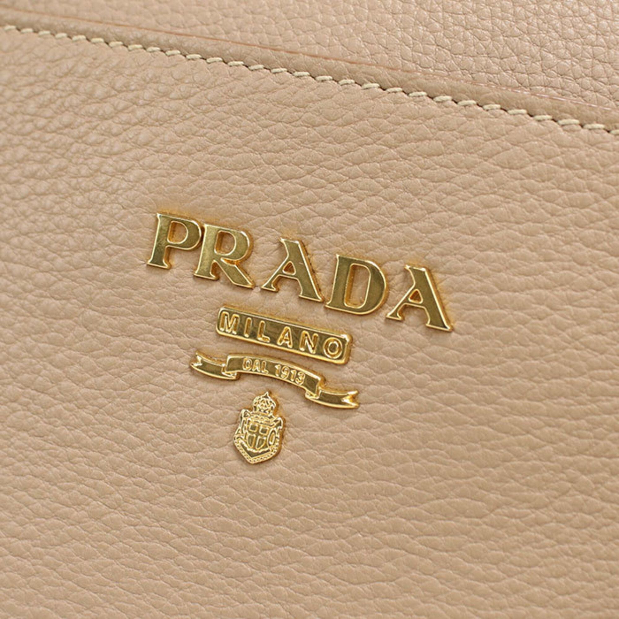 Leather Handbag (Pre-Owned) - Prada - Modalova