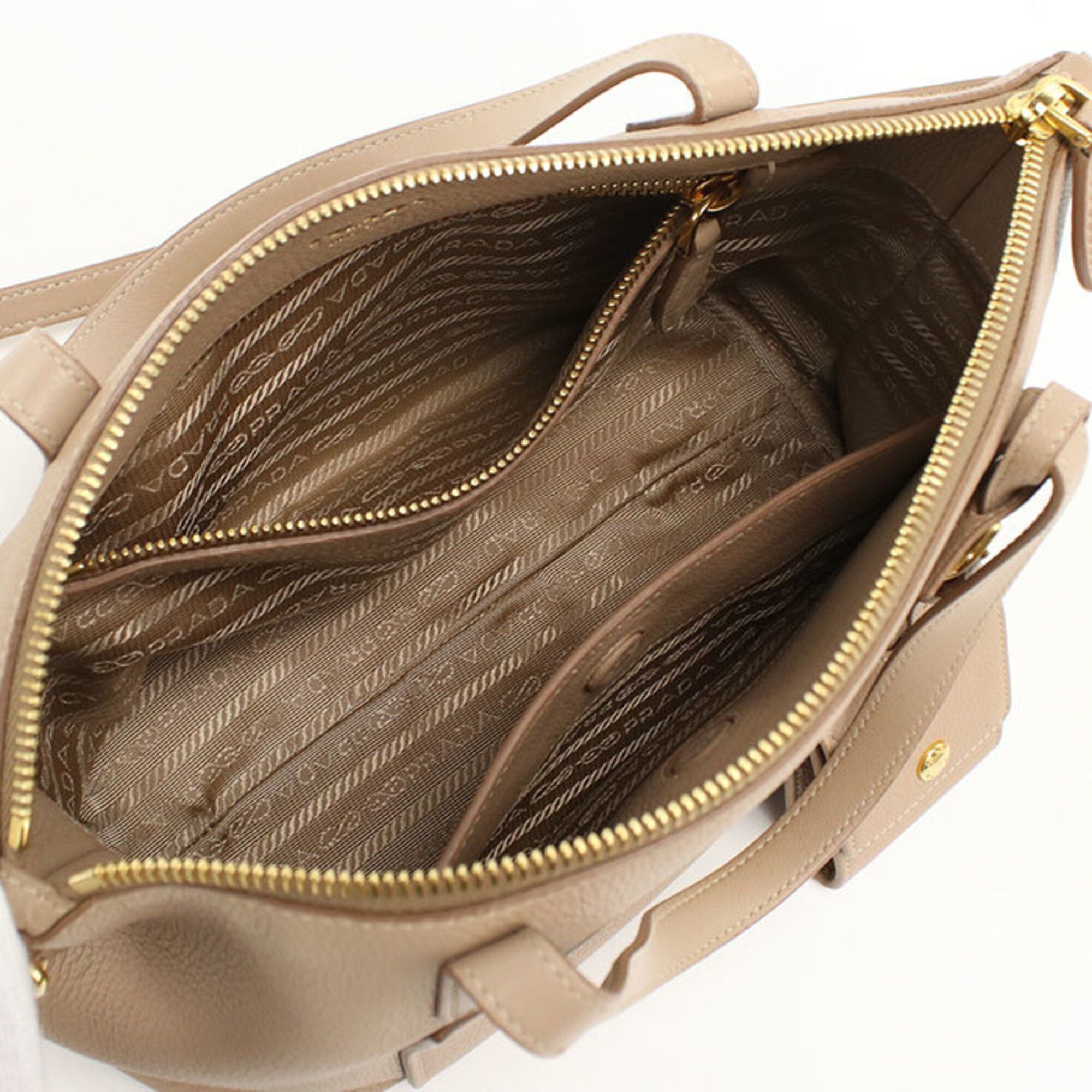 Leather Handbag (Pre-Owned) - Prada - Modalova