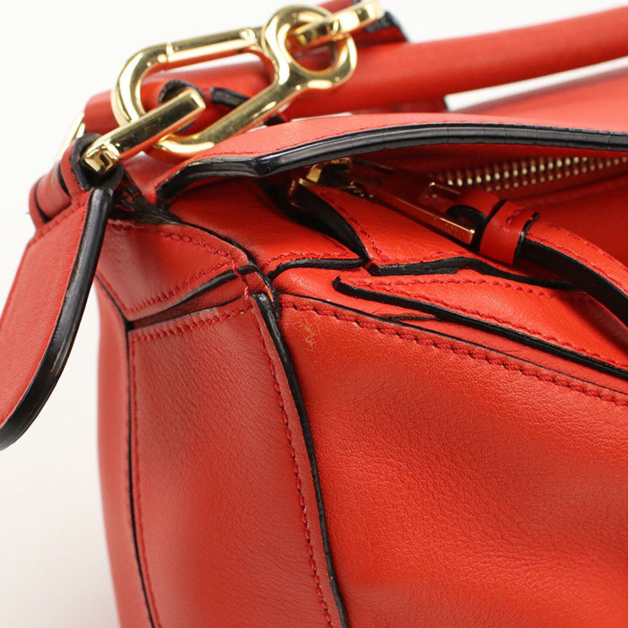 Leather Handbag (Pre-Owned) - Loewe - Modalova