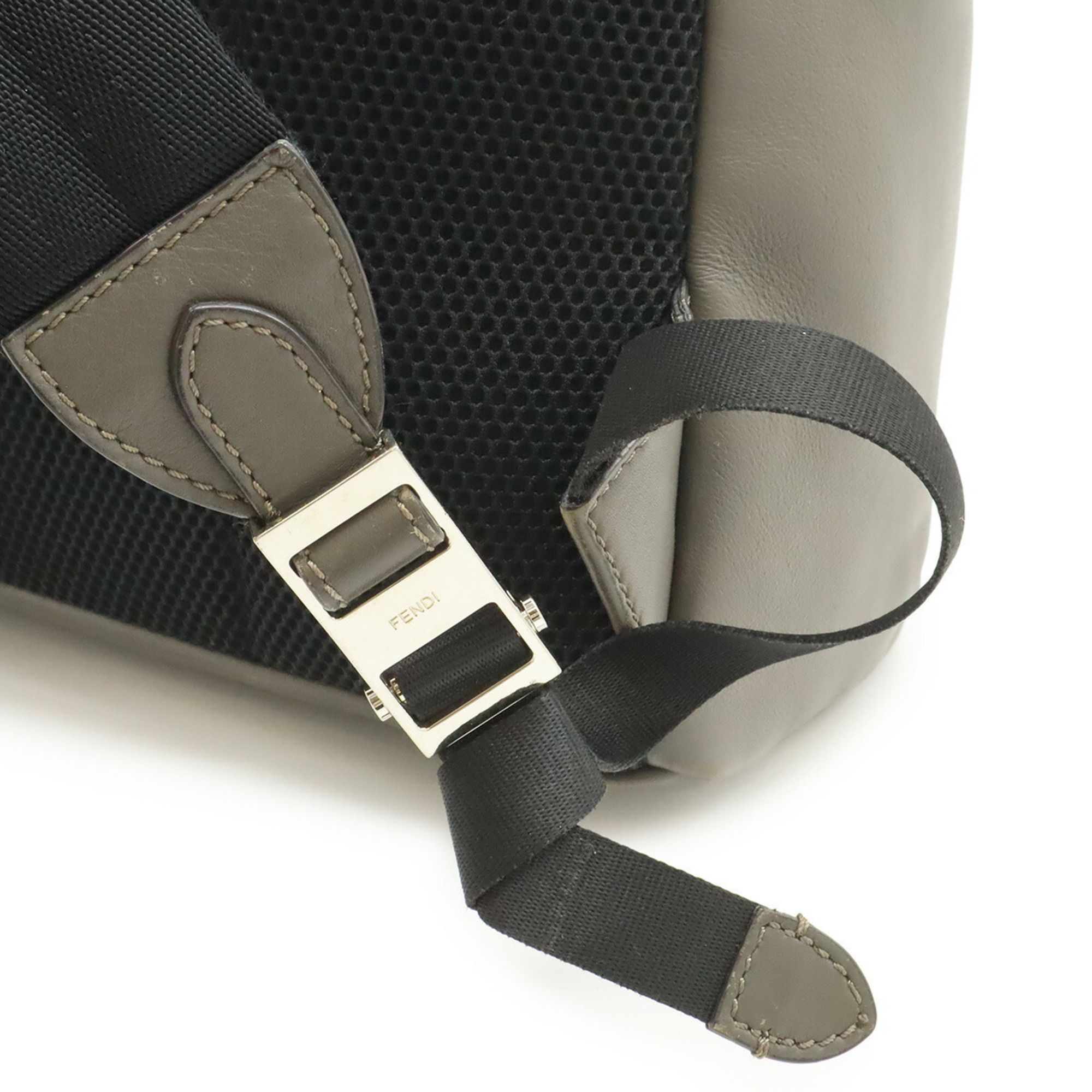Leather Backpack (Pre-Owned) - Fendi - Modalova