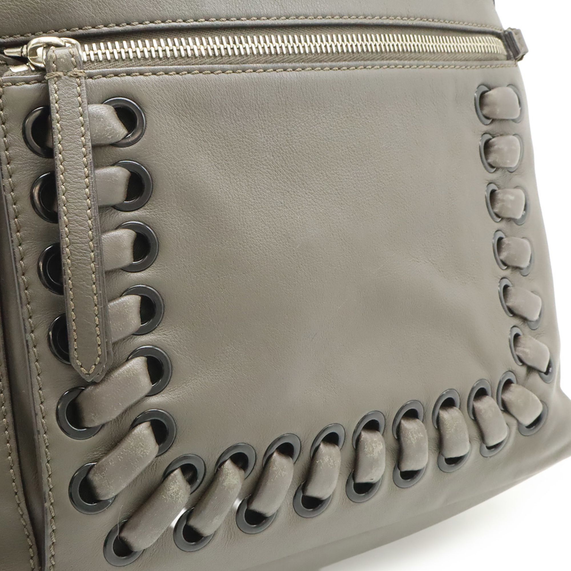 Leather Backpack (Pre-Owned) - Fendi - Modalova