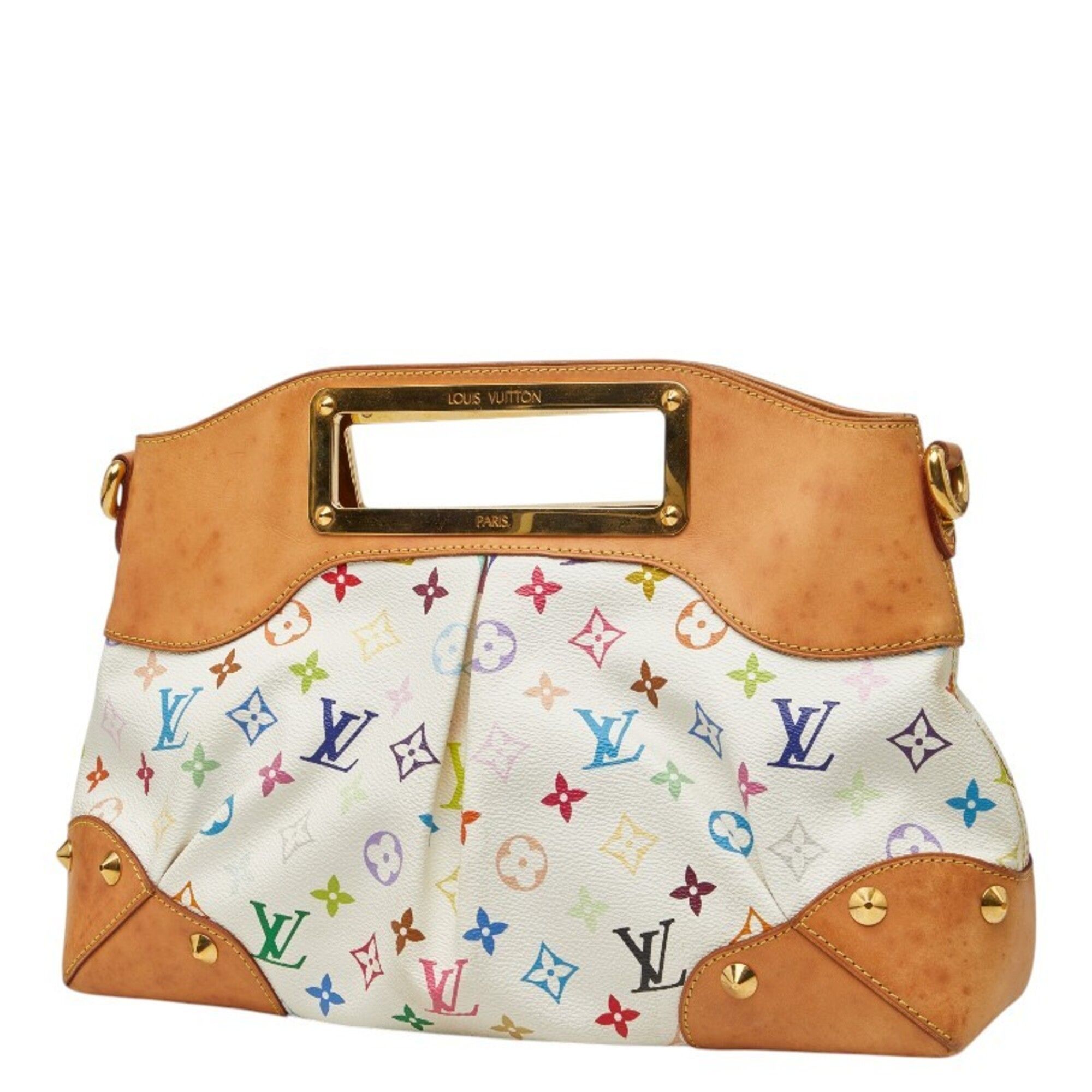 Pvc Leather Handbag Shoulder Bag (Pre-Owned) - Louis Vuitton - Modalova