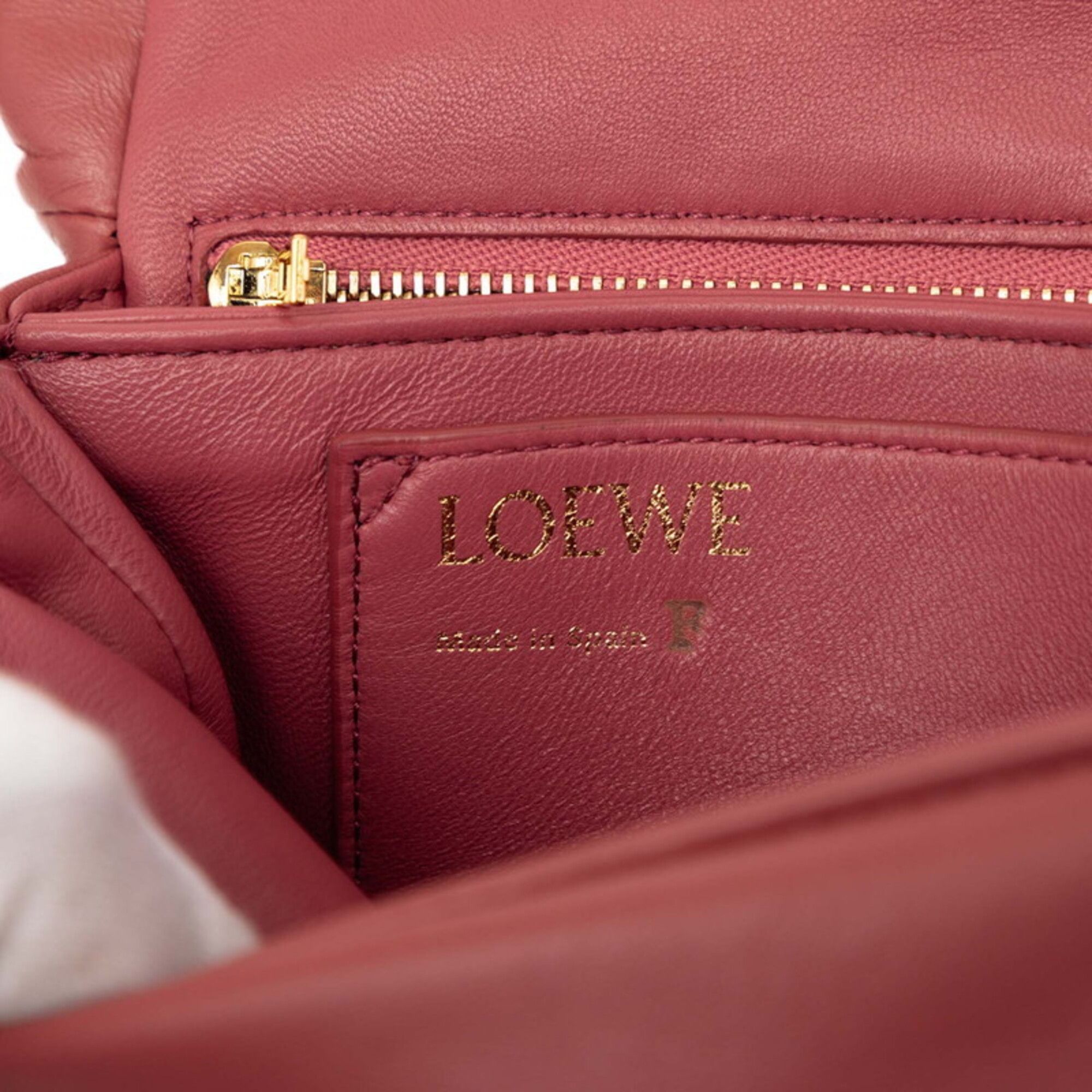 Leather Shoulder Bag (Pre-Owned) - Loewe - Modalova