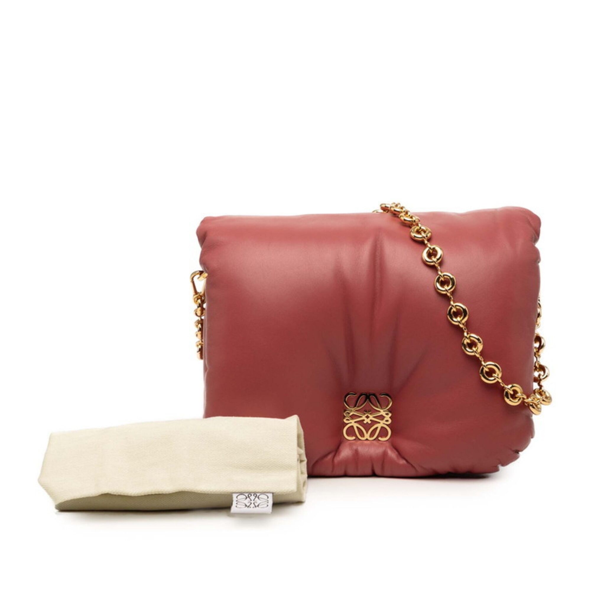 Leather Shoulder Bag (Pre-Owned) - Loewe - Modalova