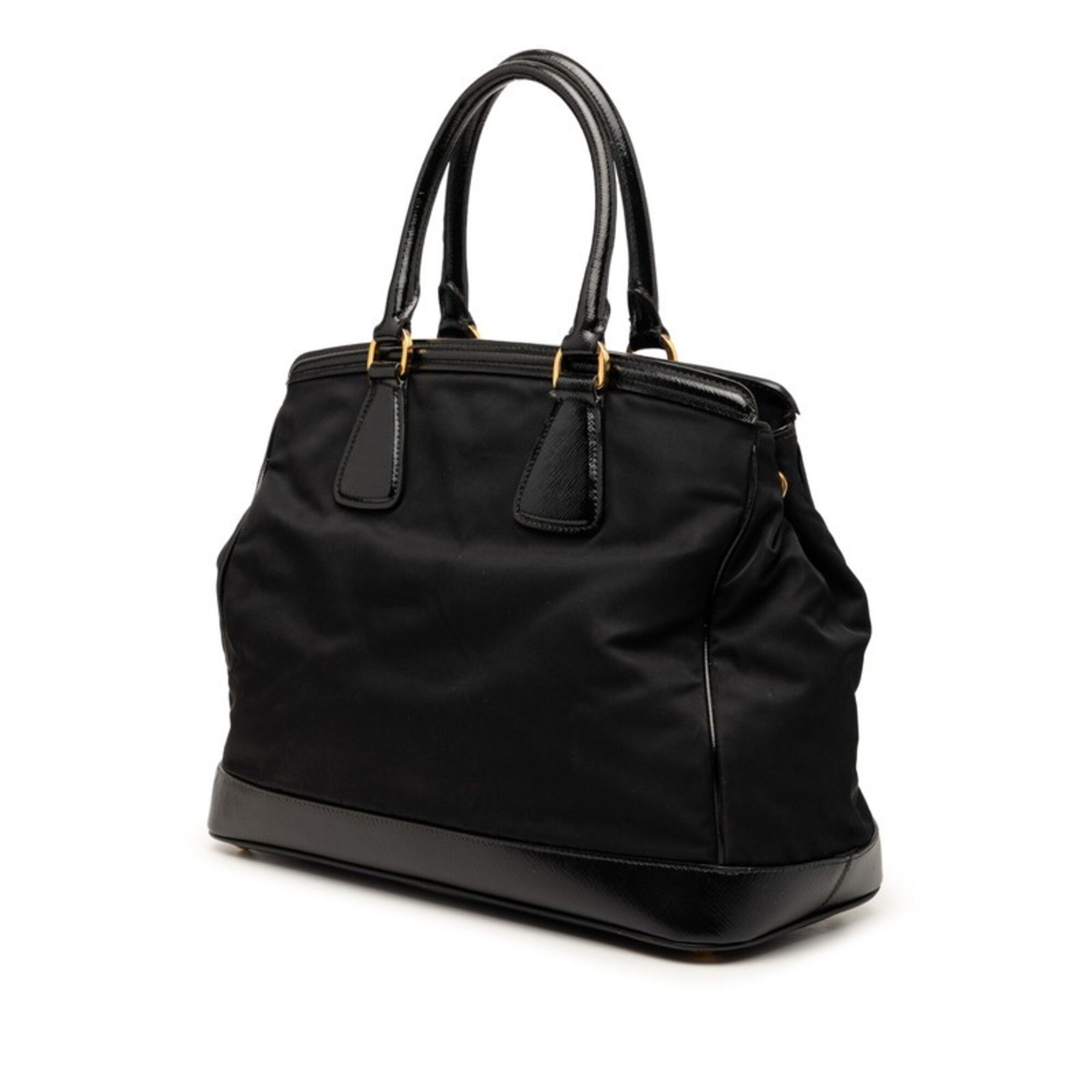Nylon Leather Handbag (Pre-Owned) - Prada - Modalova
