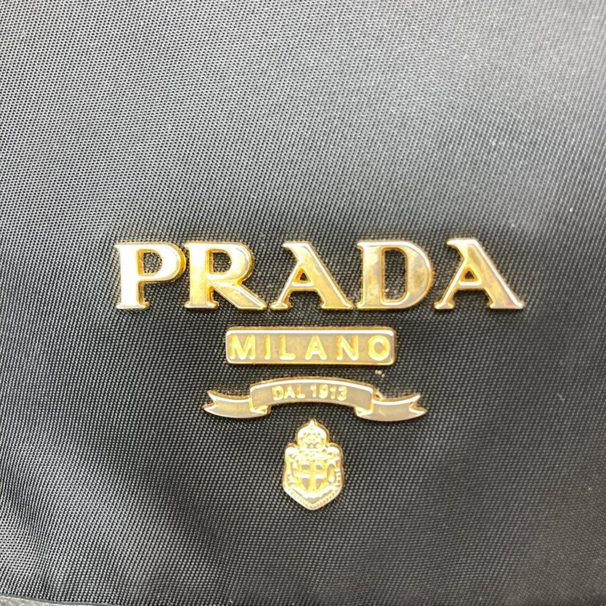 Nylon Leather Shoulder Bag (Pre-Owned) - Prada - Modalova