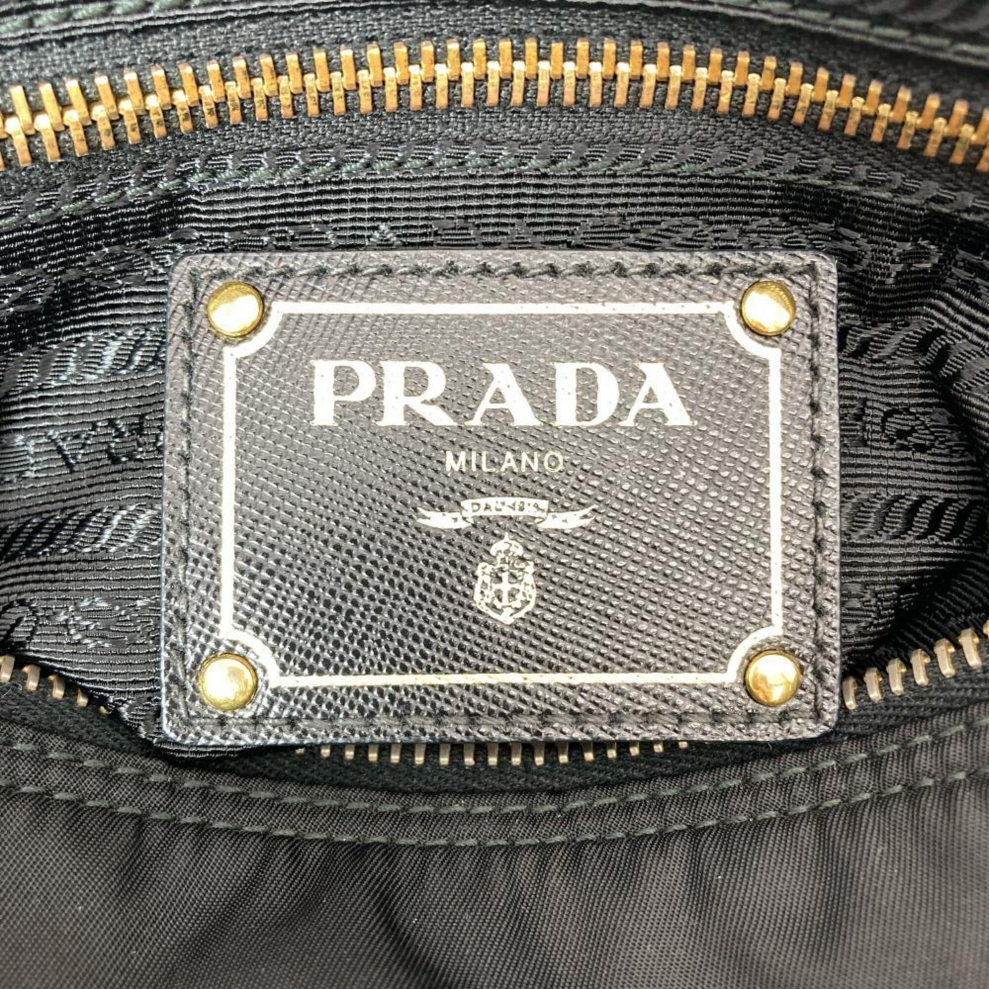 Nylon Leather Shoulder Bag (Pre-Owned) - Prada - Modalova