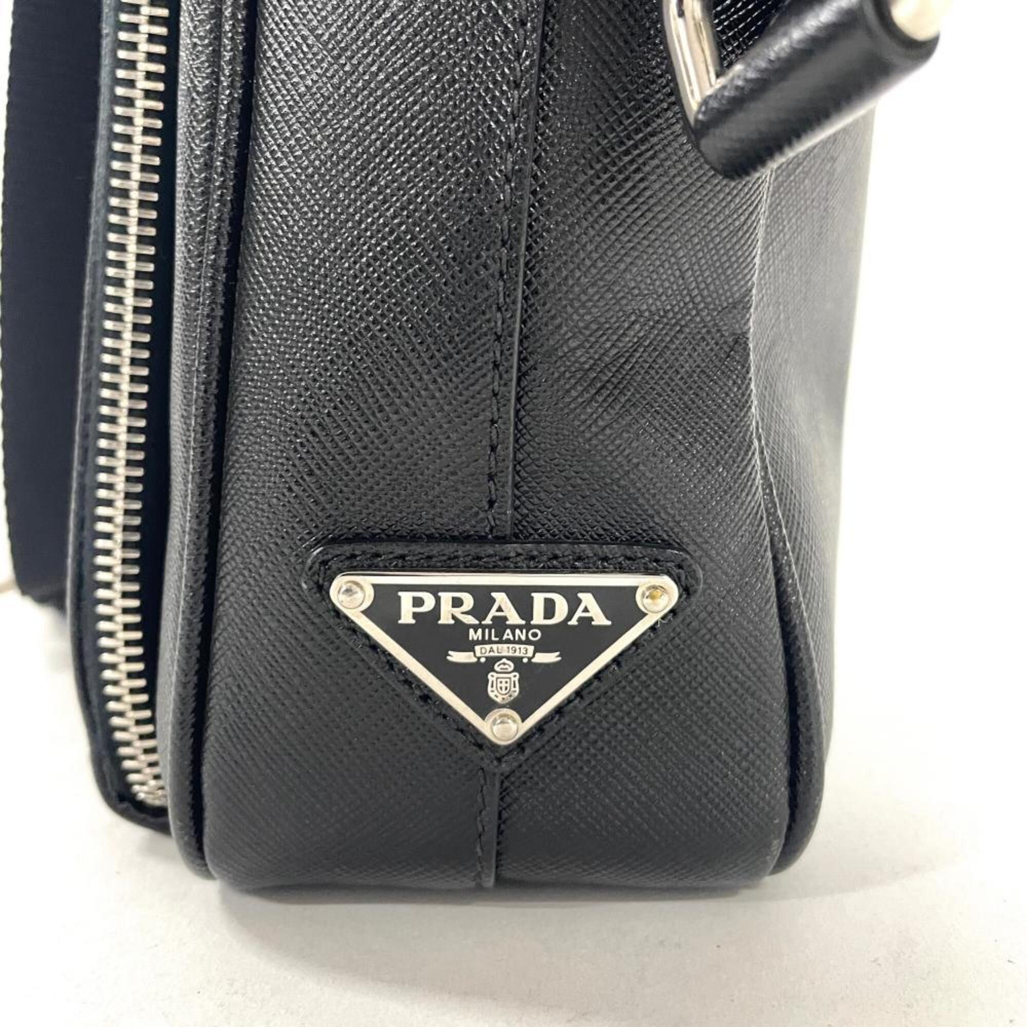 Leather Briefcase (Pre-Owned) - Prada - Modalova