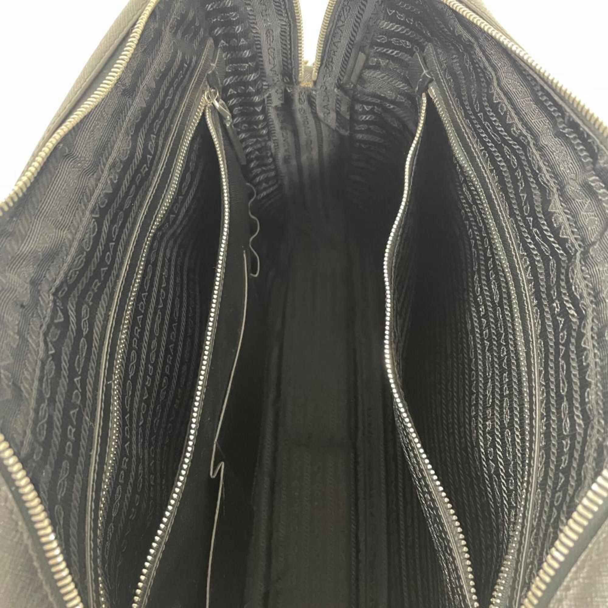 Leather Briefcase (Pre-Owned) - Prada - Modalova