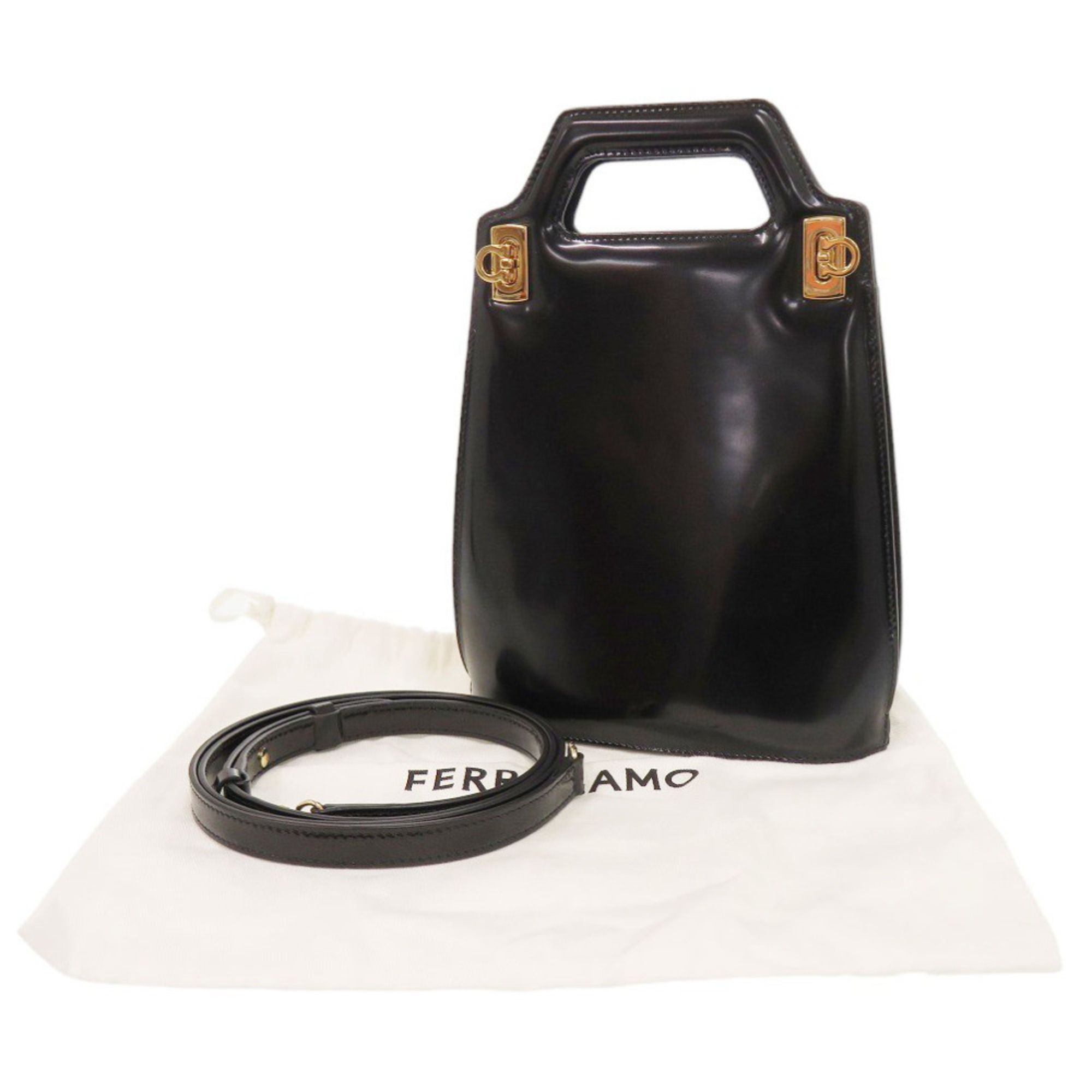 Leather Handbag (Pre-Owned) - Salvatore Ferragamo - Modalova