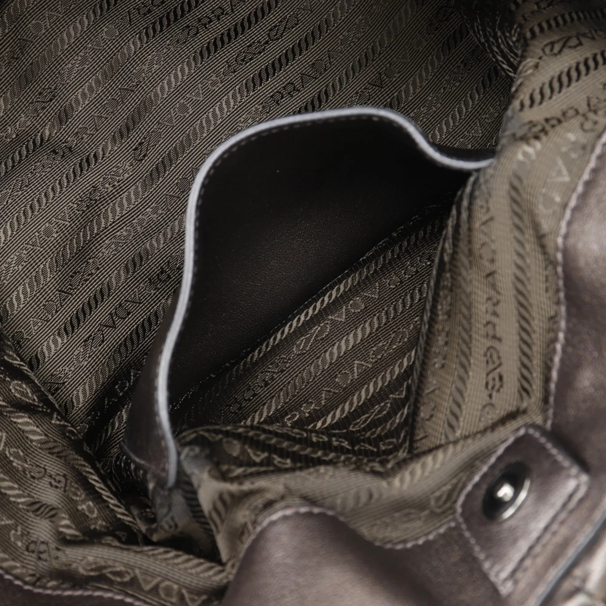 Leather Tote Bag (Pre-Owned) - Prada - Modalova