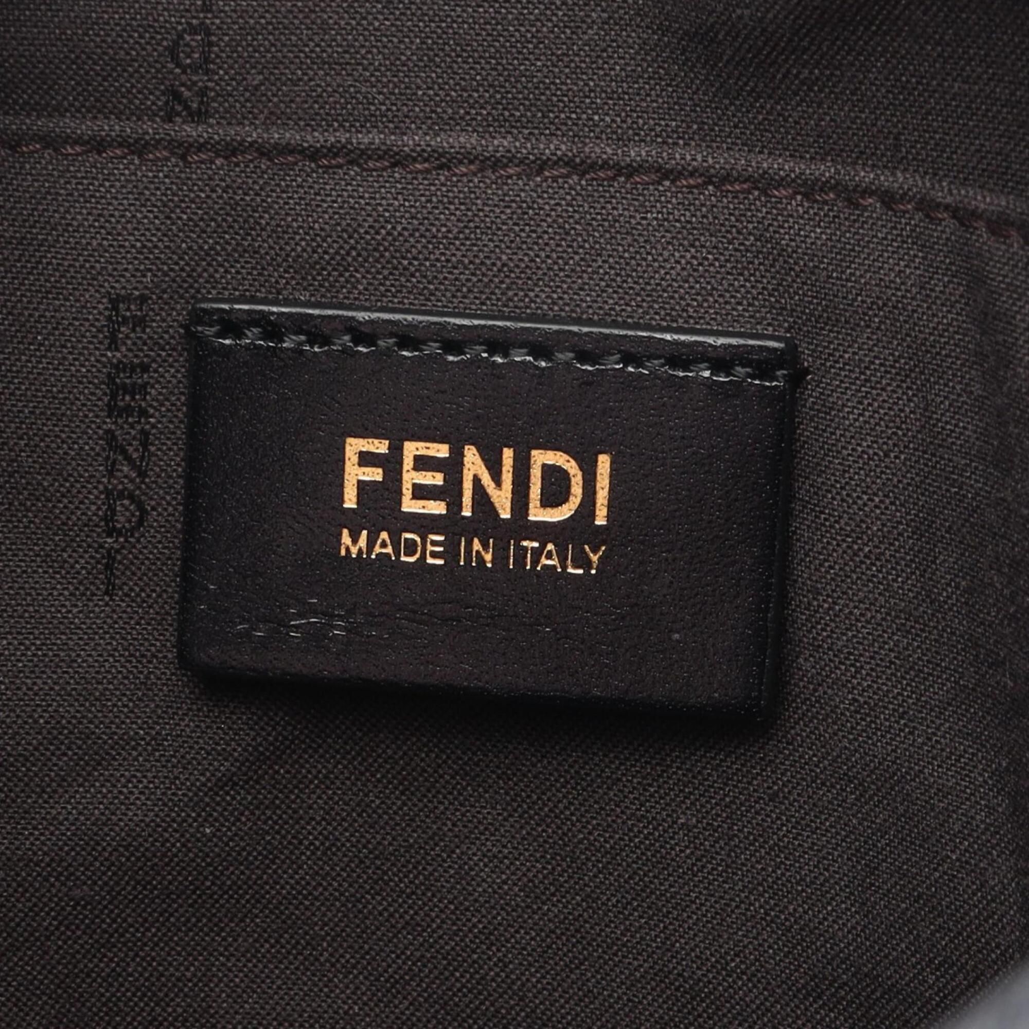 Coated Canvas Leather Shoulder Bag (Pre-Owned) - Fendi - Modalova