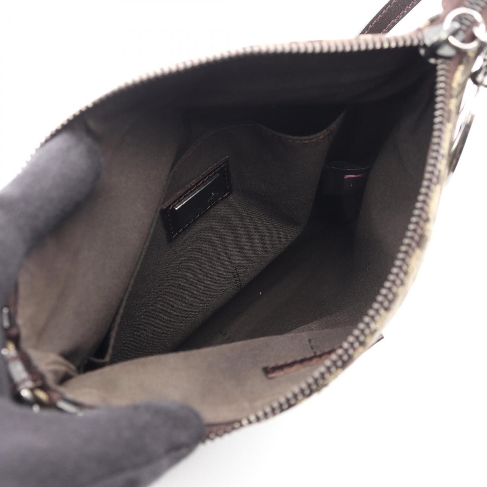 Canvas Leather Shoulder Bag (Pre-Owned) - Fendi - Modalova
