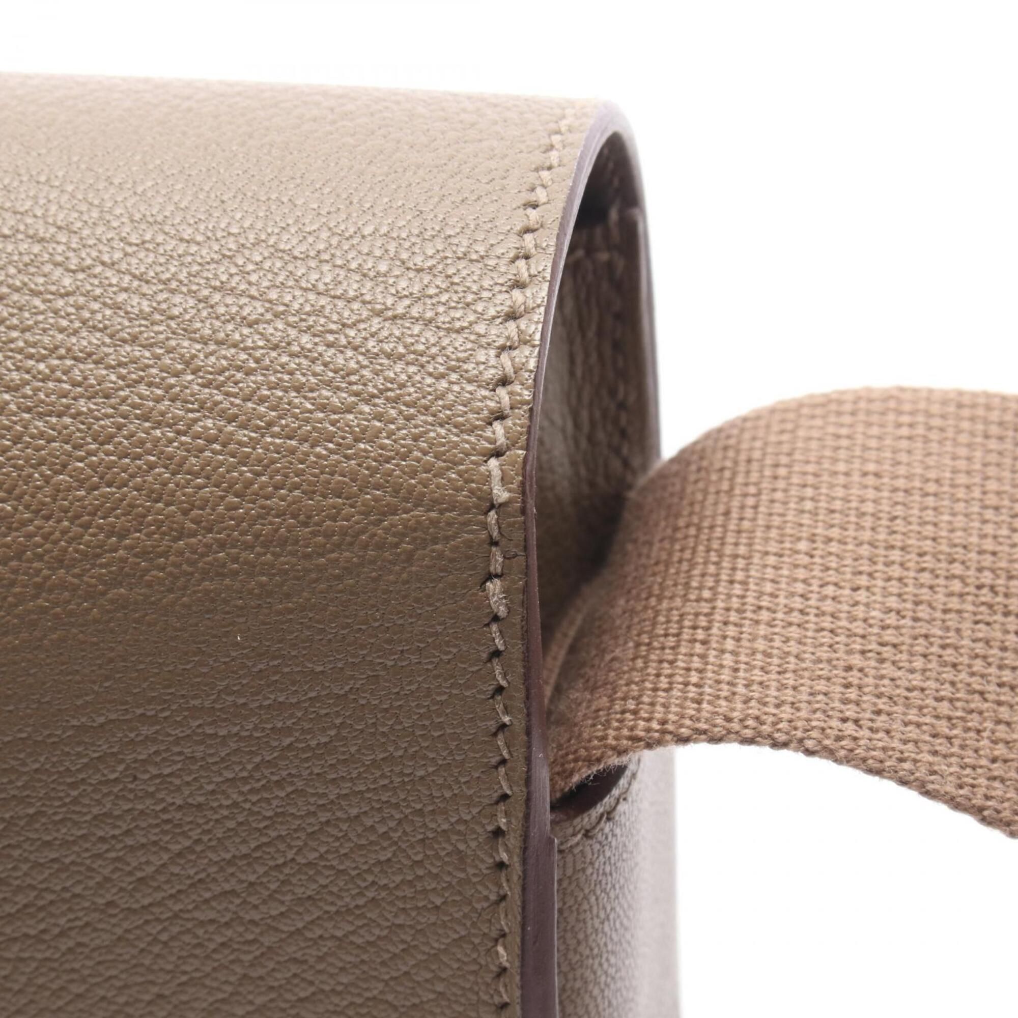 Chevre Leather Shoulder Bag (Pre-Owned) - Hermes - Modalova