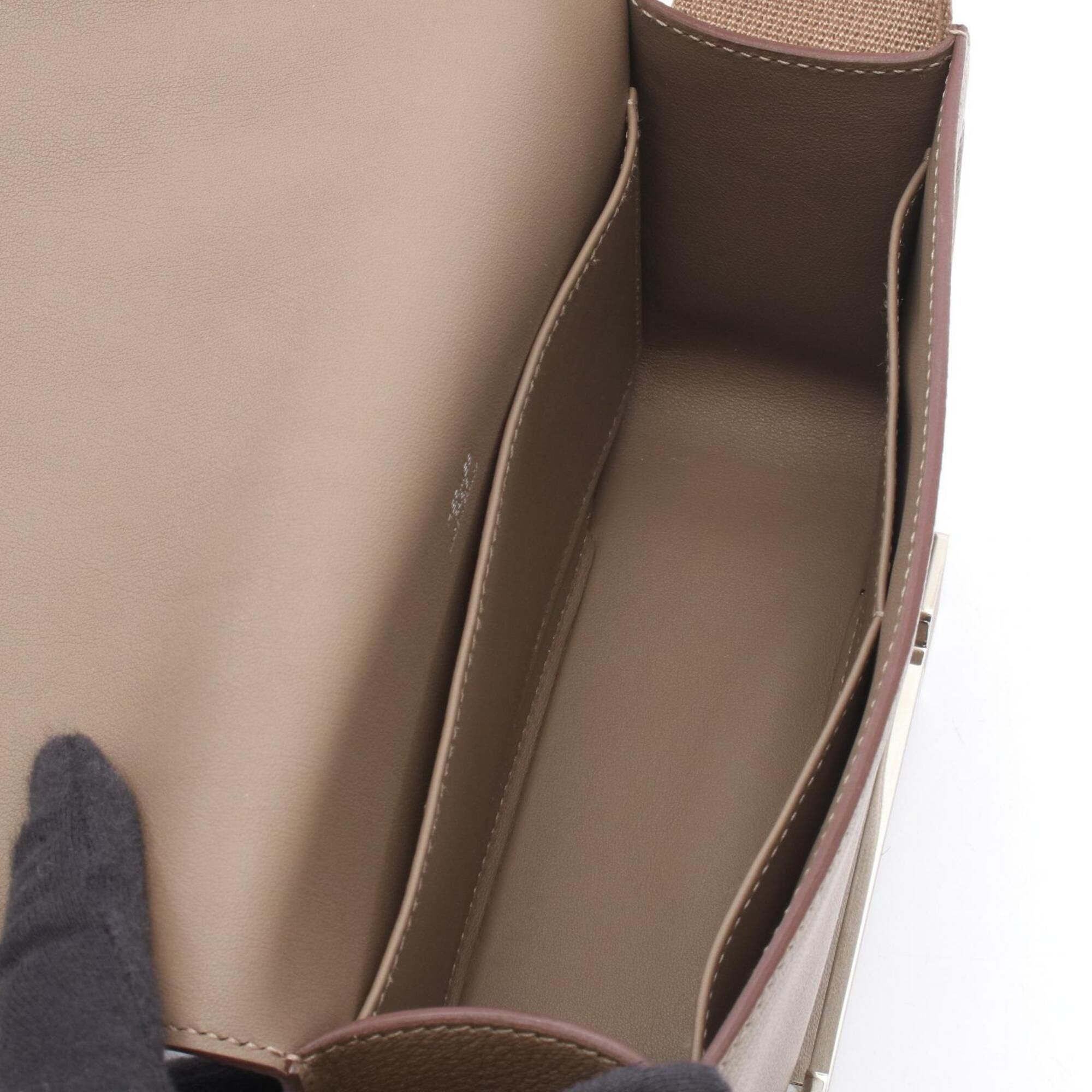 Chevre Leather Shoulder Bag (Pre-Owned) - Hermes - Modalova