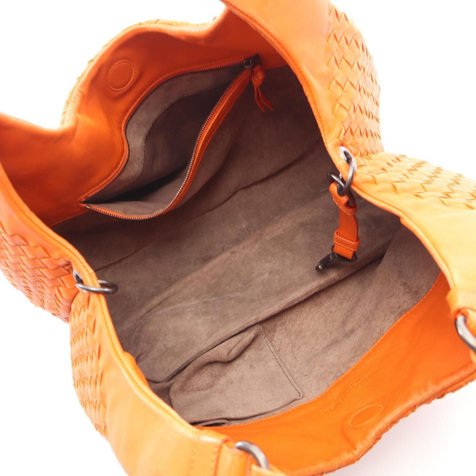 Leather Shoulder Bag (Pre-Owned) - Bottega Veneta - Modalova