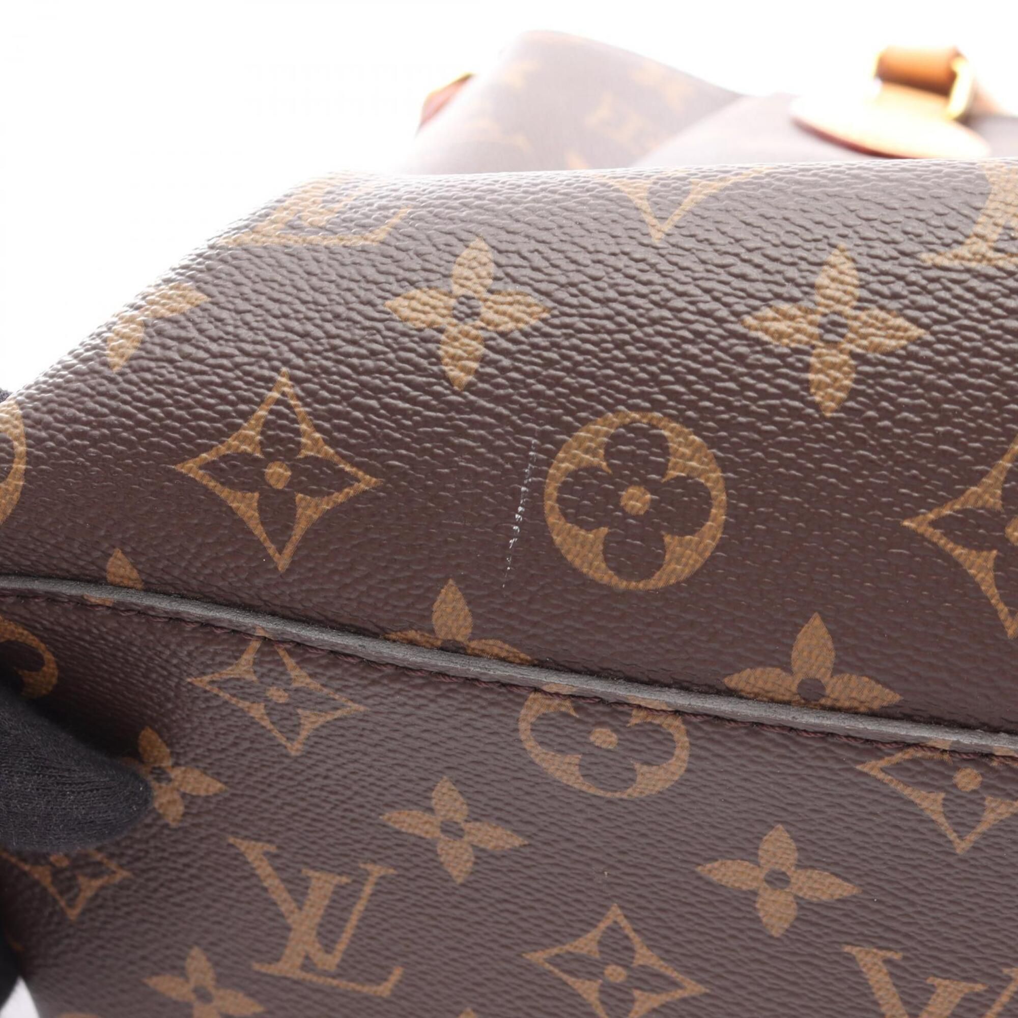 Coated Canvas Pvc Monogram Leather Handbag (Pre-Owned) - Louis Vuitton - Modalova