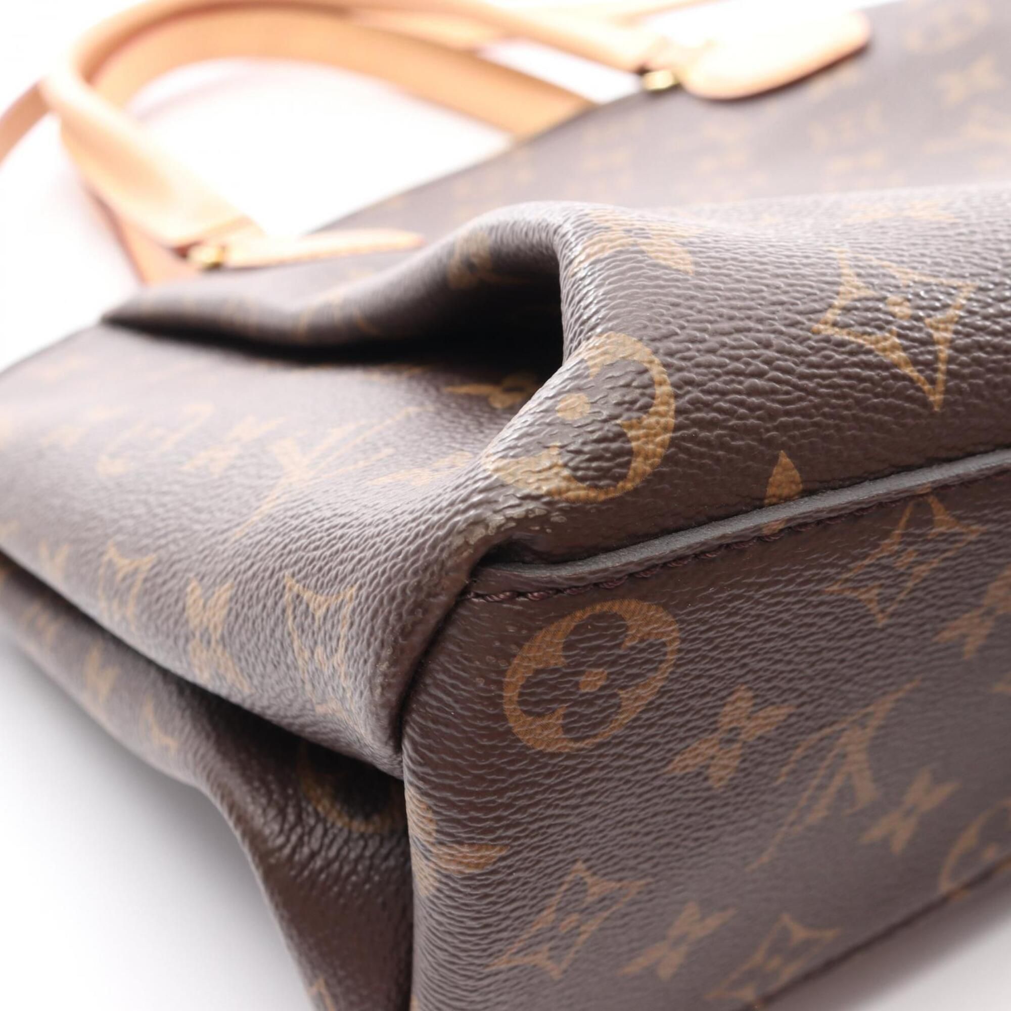 Coated Canvas Pvc Monogram Leather Handbag (Pre-Owned) - Louis Vuitton - Modalova