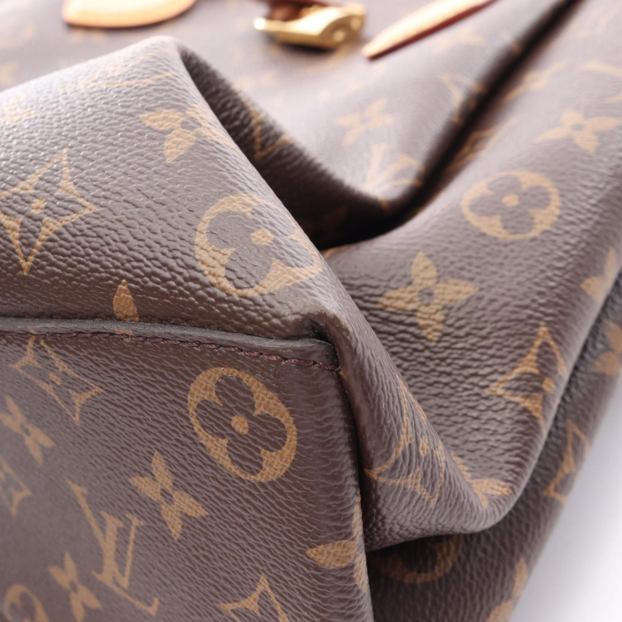 Coated Canvas Pvc Monogram Leather Handbag (Pre-Owned) - Louis Vuitton - Modalova