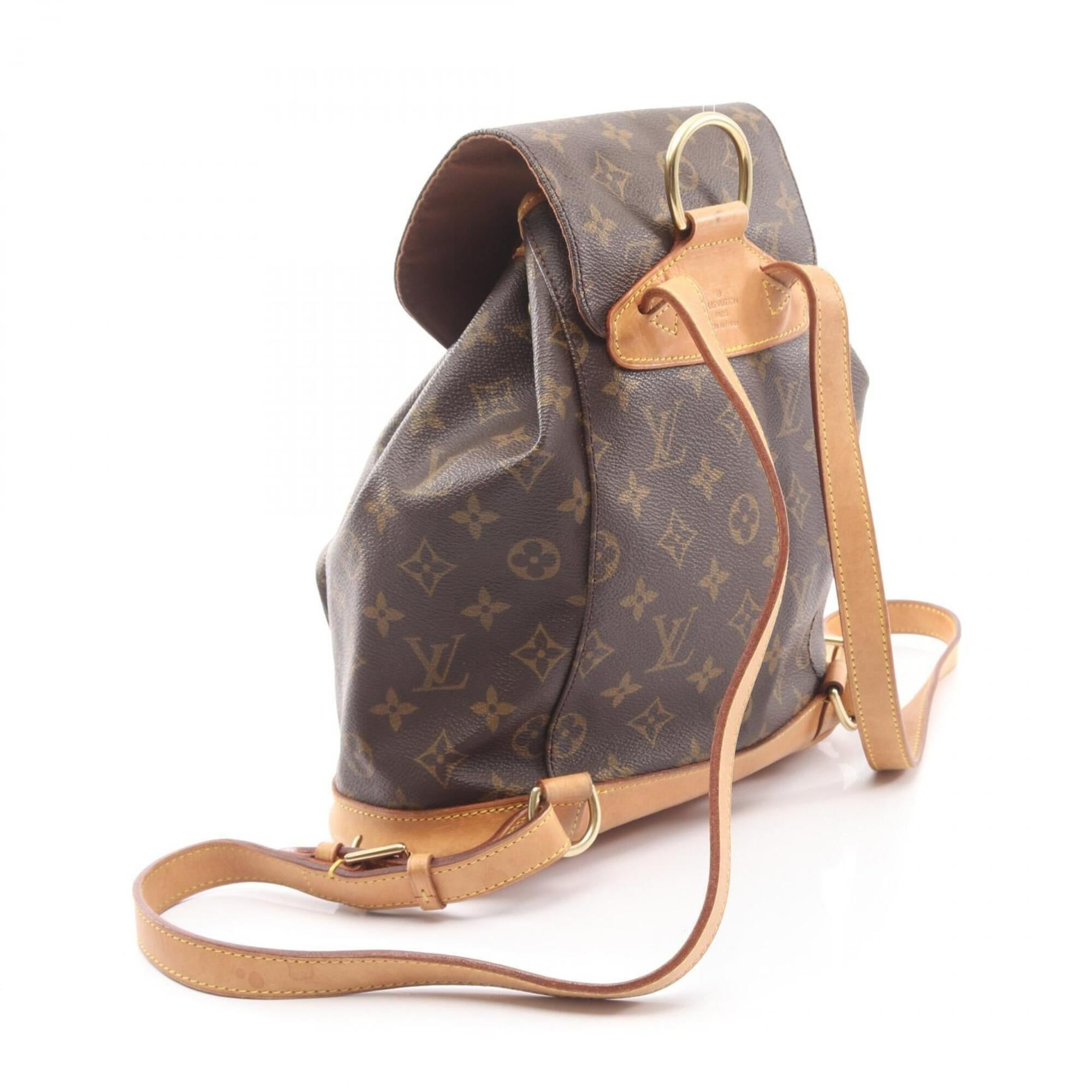 Coated Canvas Monogram Pvc Leather Backpack (Pre-Owned) - Louis Vuitton - Modalova