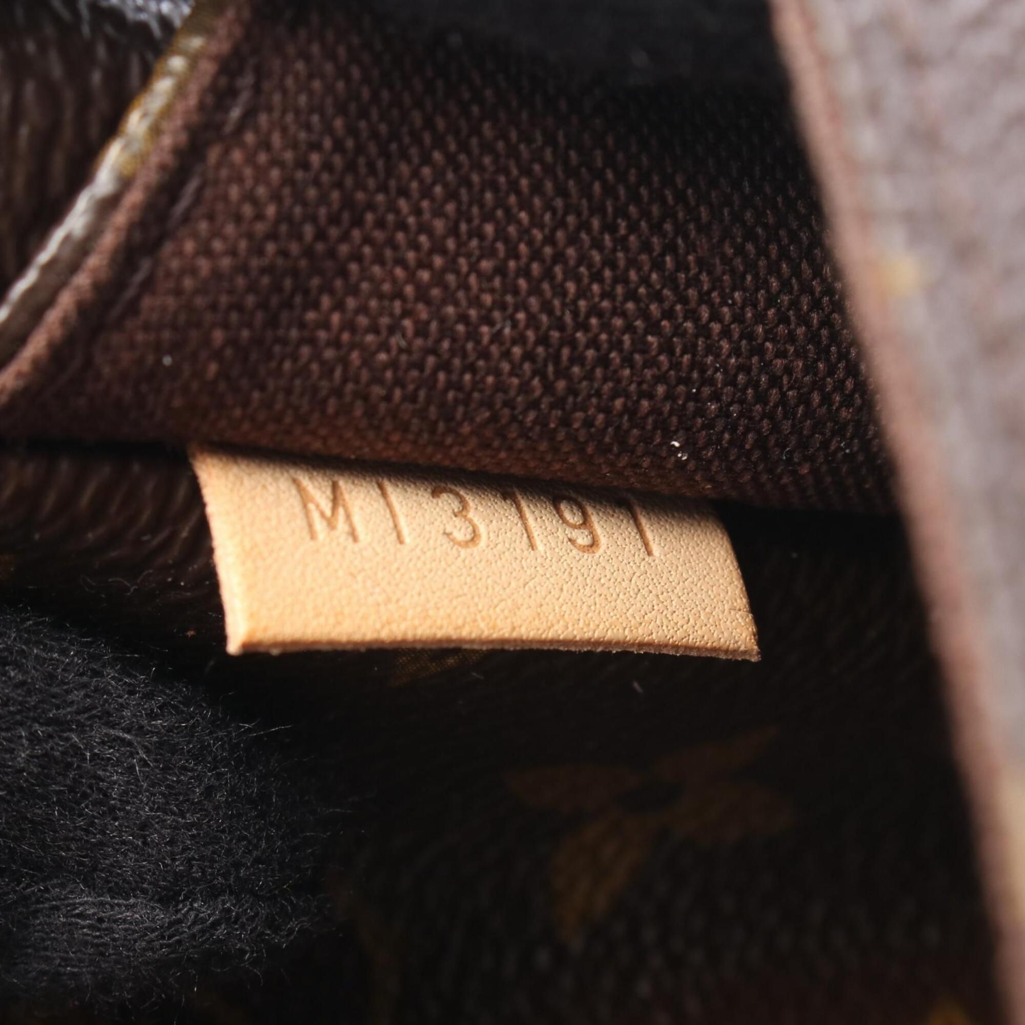 Coated Canvas Monogram Pvc Leather Shoulder Bag (Pre-Owned) - Louis Vuitton - Modalova