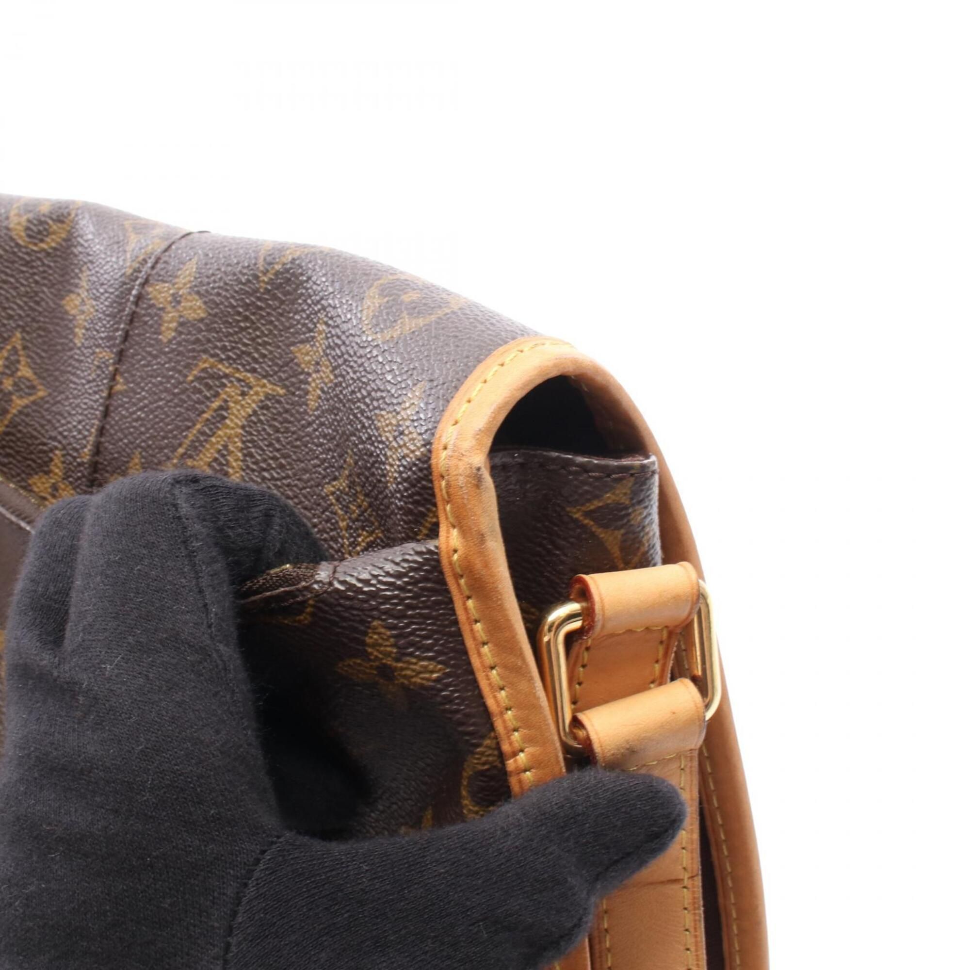 Coated Canvas Monogram Pvc Leather Shoulder Bag (Pre-Owned) - Louis Vuitton - Modalova