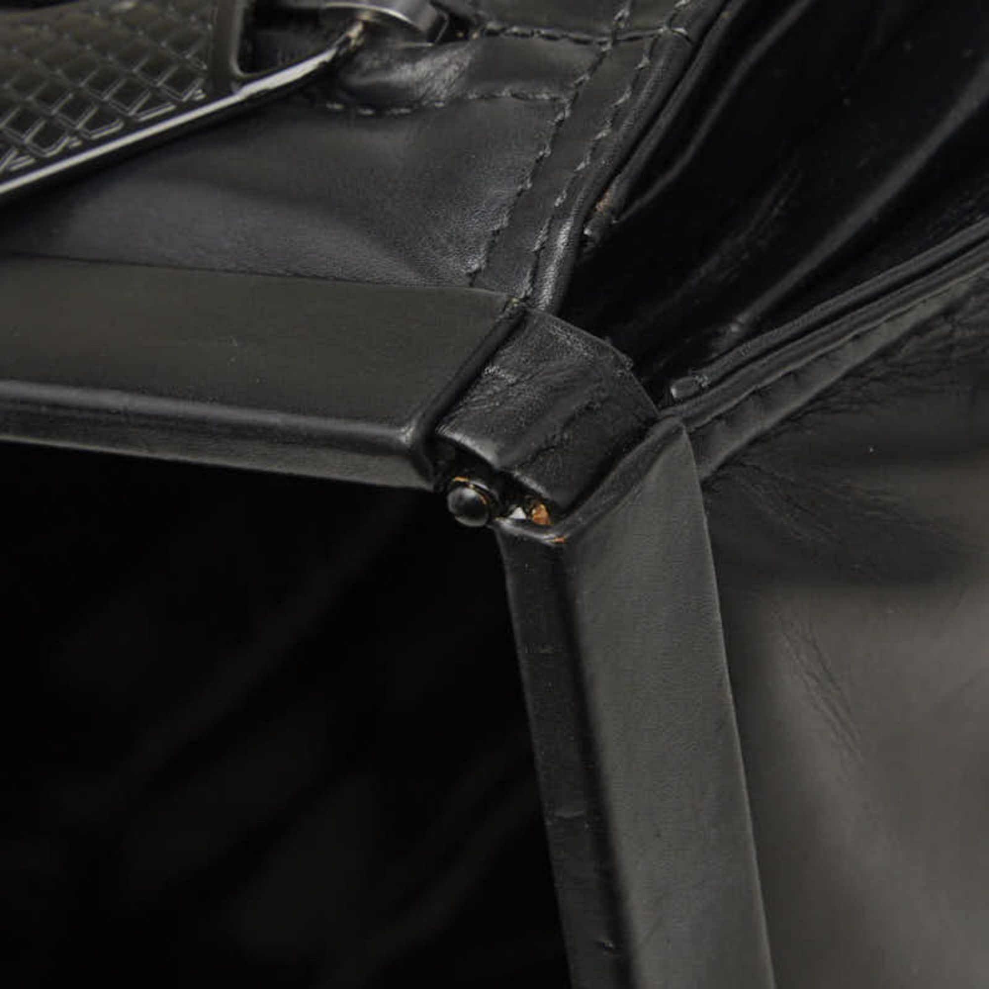Leather Clutch Bag (Pre-Owned) - Bottega Veneta - Modalova
