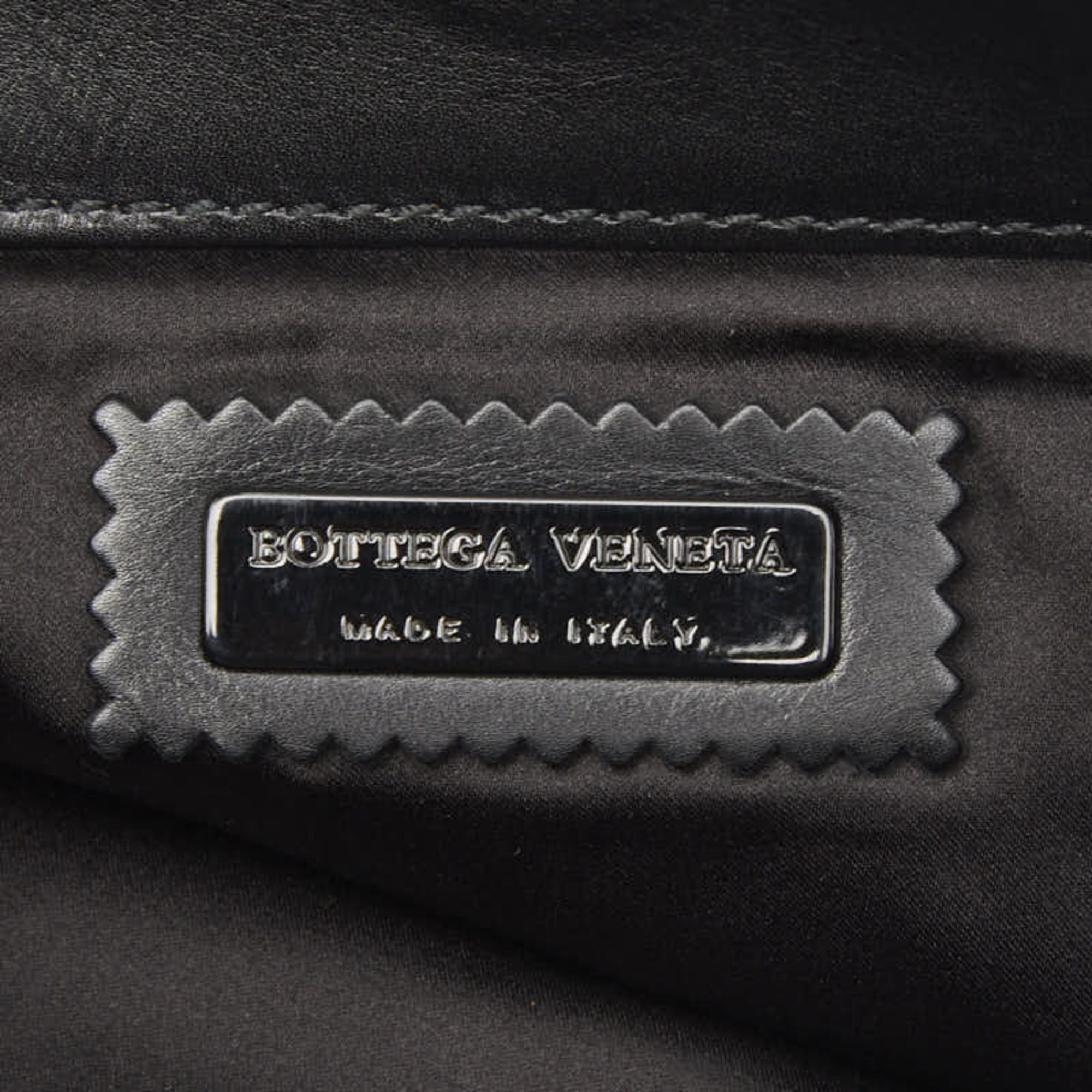 Leather Clutch Bag (Pre-Owned) - Bottega Veneta - Modalova