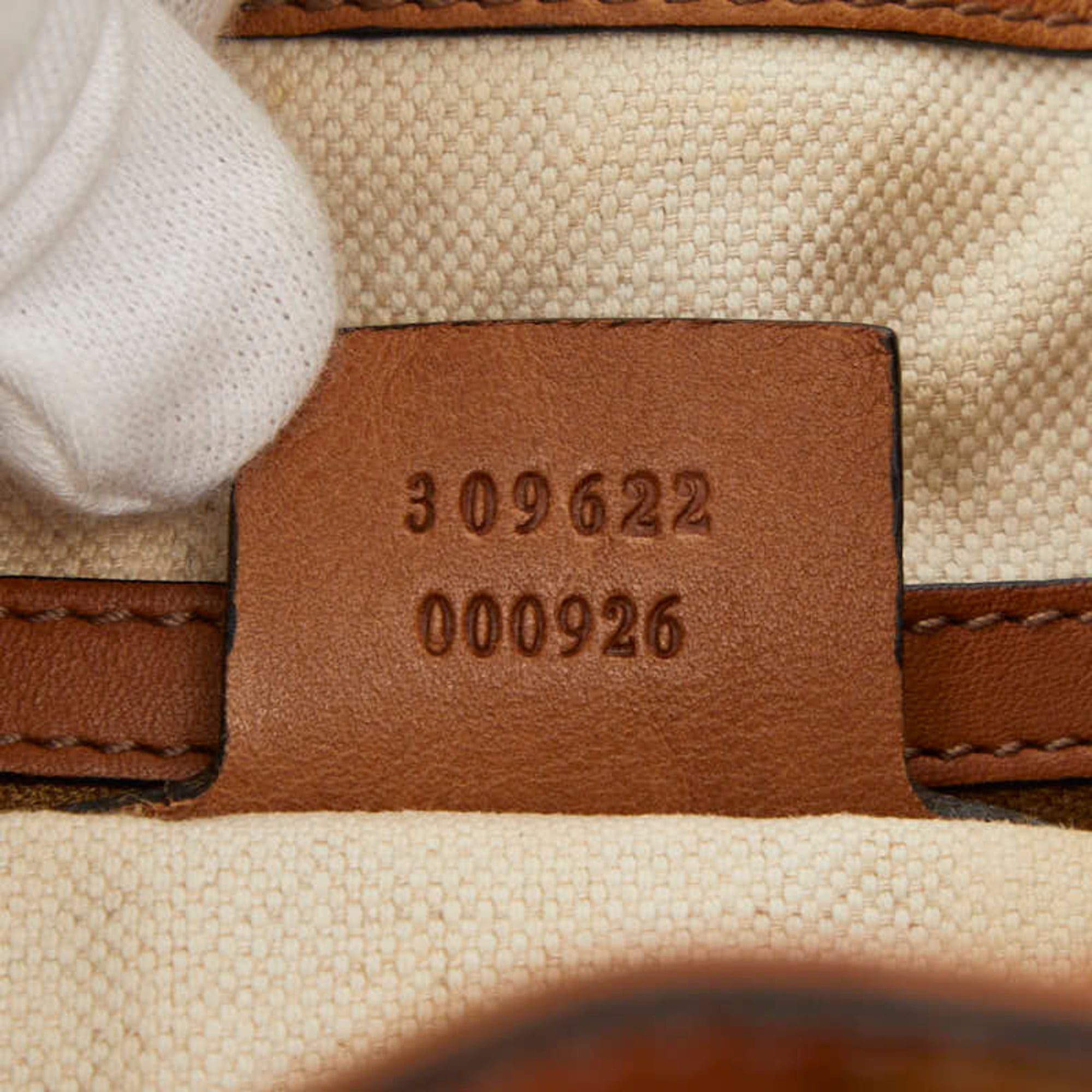 Gg Canvas - Gg Canvas Leather Shoulder Bag (Pre-Owned) - Gucci - Modalova