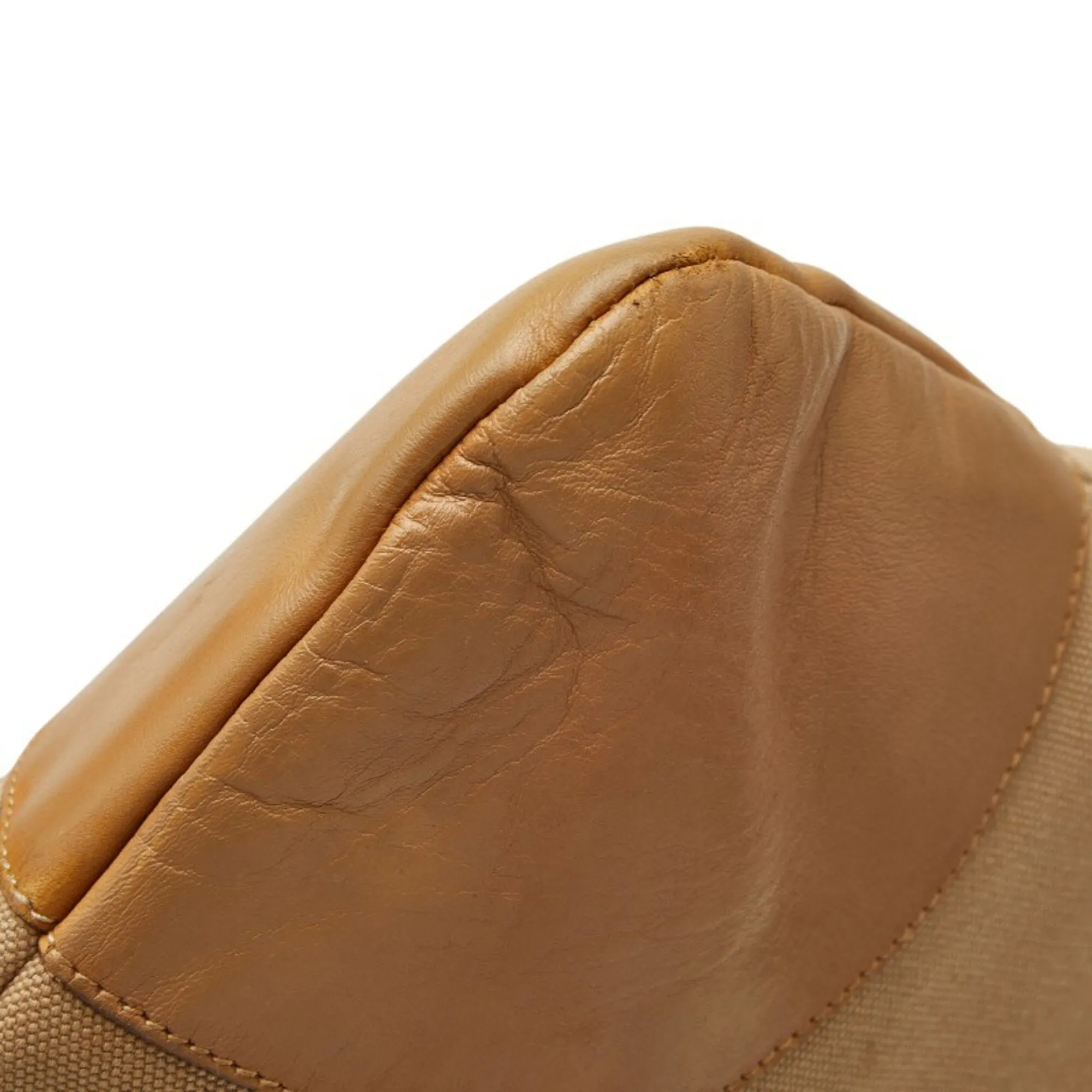 Canvas Leather Shoulder Bag (Pre-Owned) - Prada - Modalova