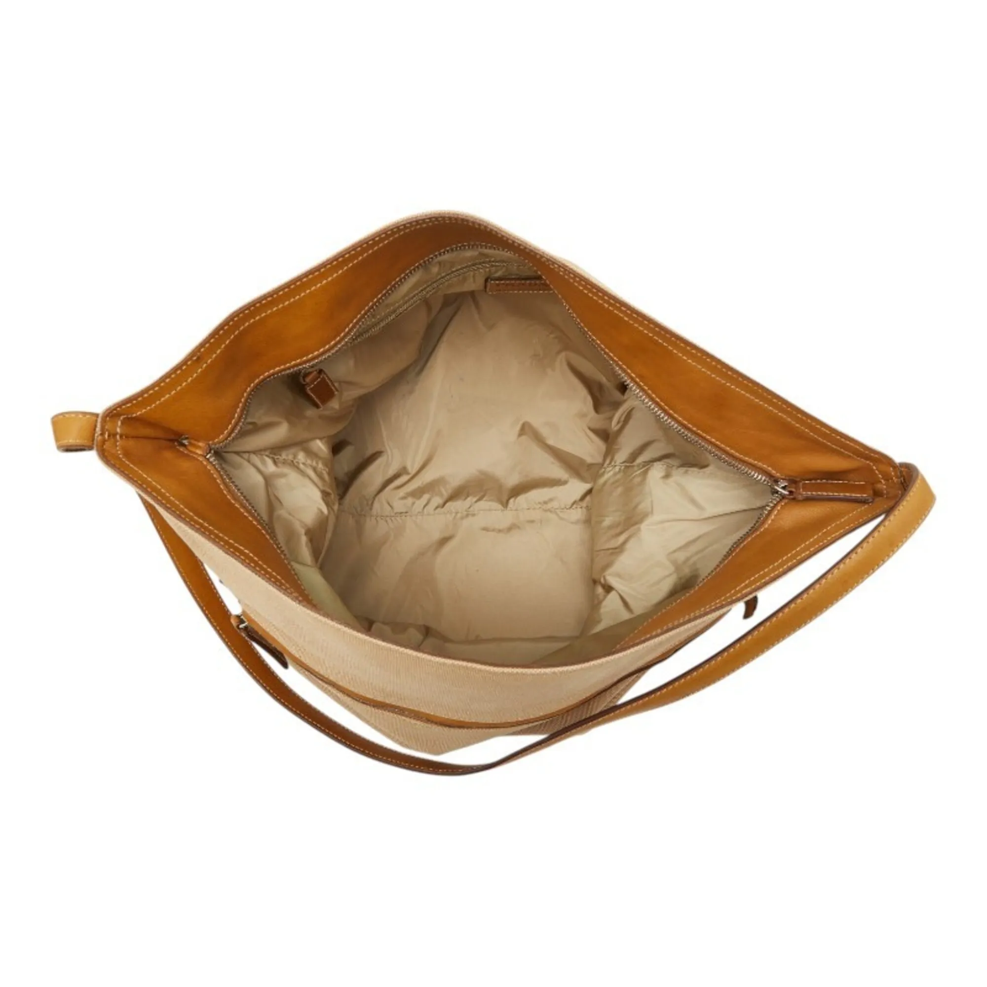 Canvas Leather Shoulder Bag (Pre-Owned) - Prada - Modalova