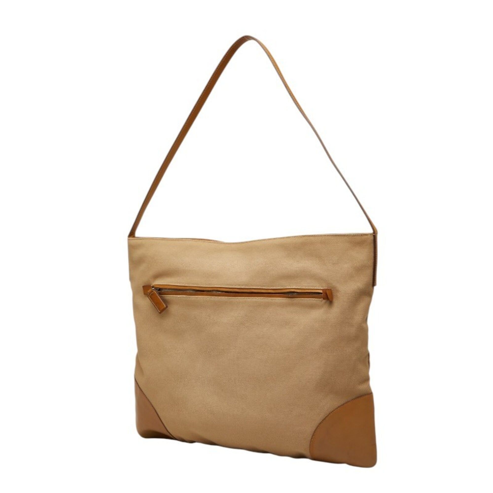 Canvas Leather Shoulder Bag (Pre-Owned) - Prada - Modalova