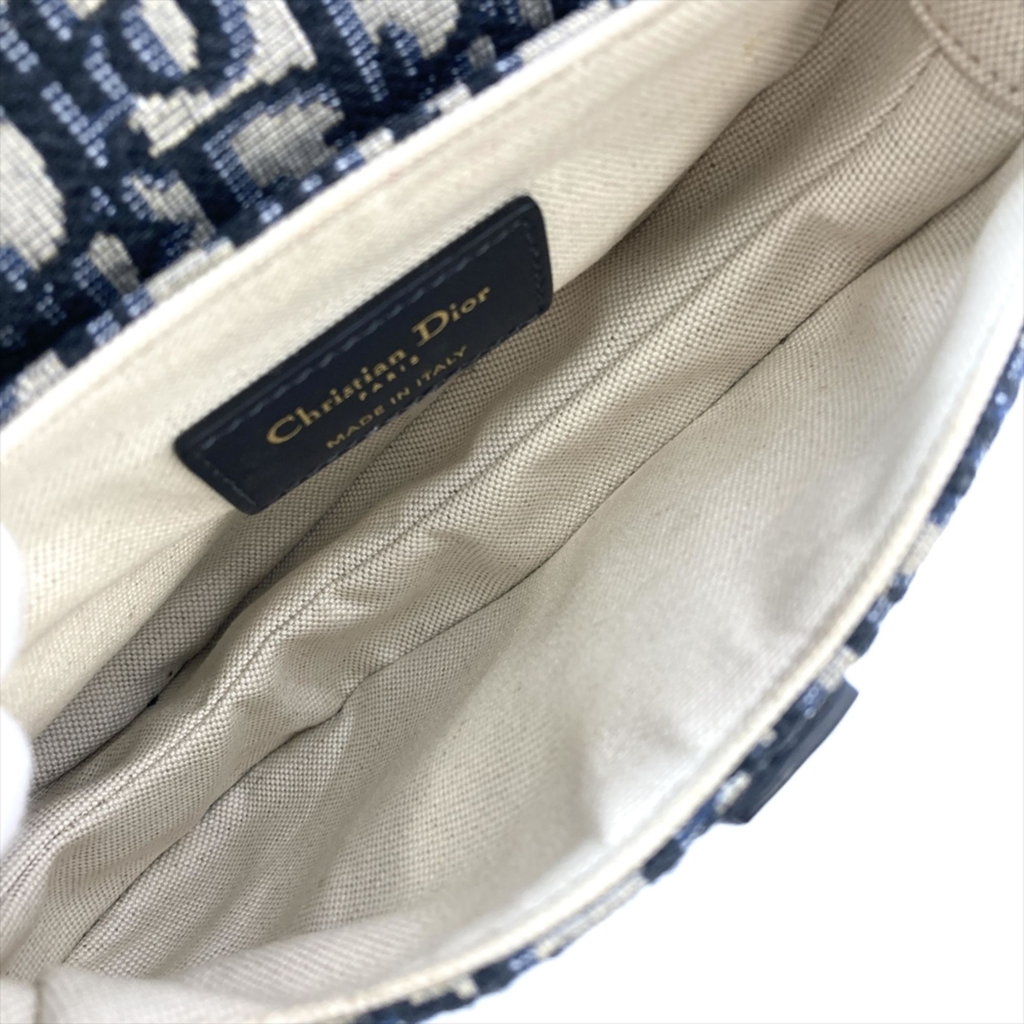 Canvas Saddle Bag Shoulder Bag (Pre-Owned) - Christian Dior - Modalova