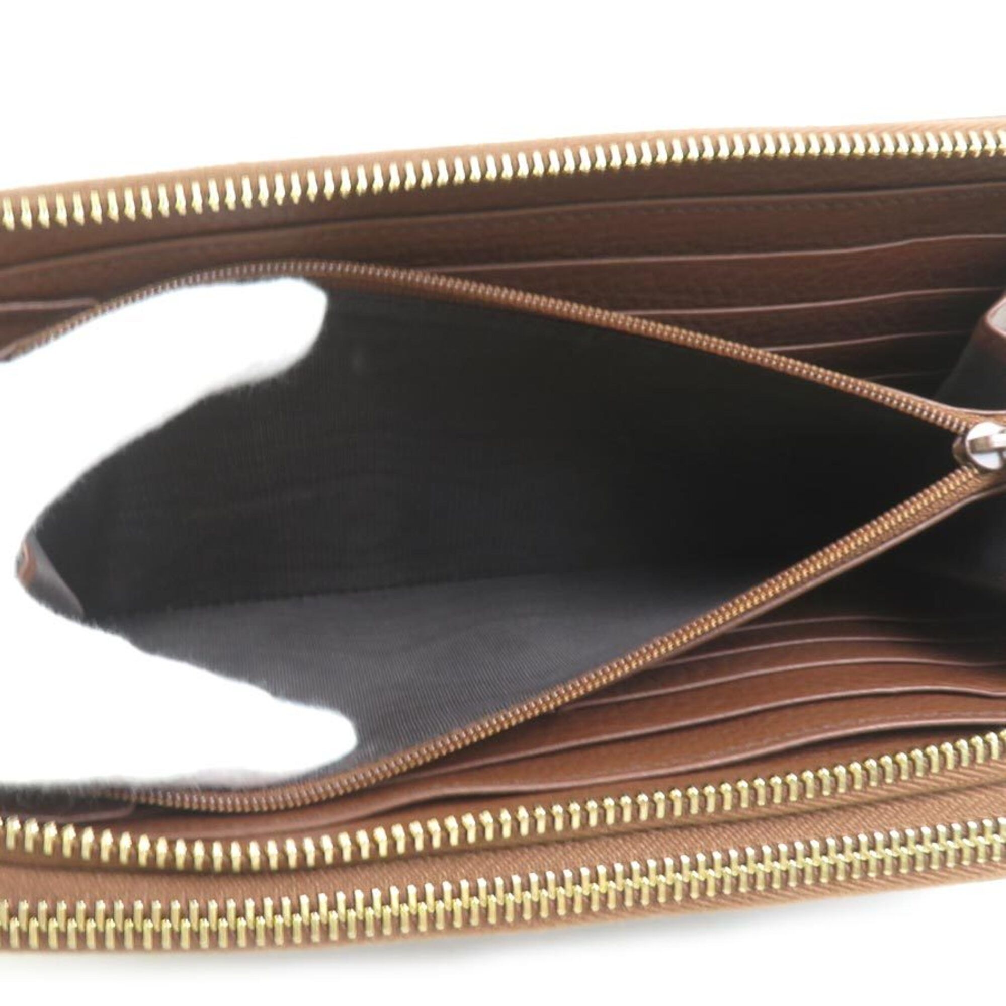 Leather Long Wallet (Bi-Fold) (Pre-Owned) - Gucci - Modalova