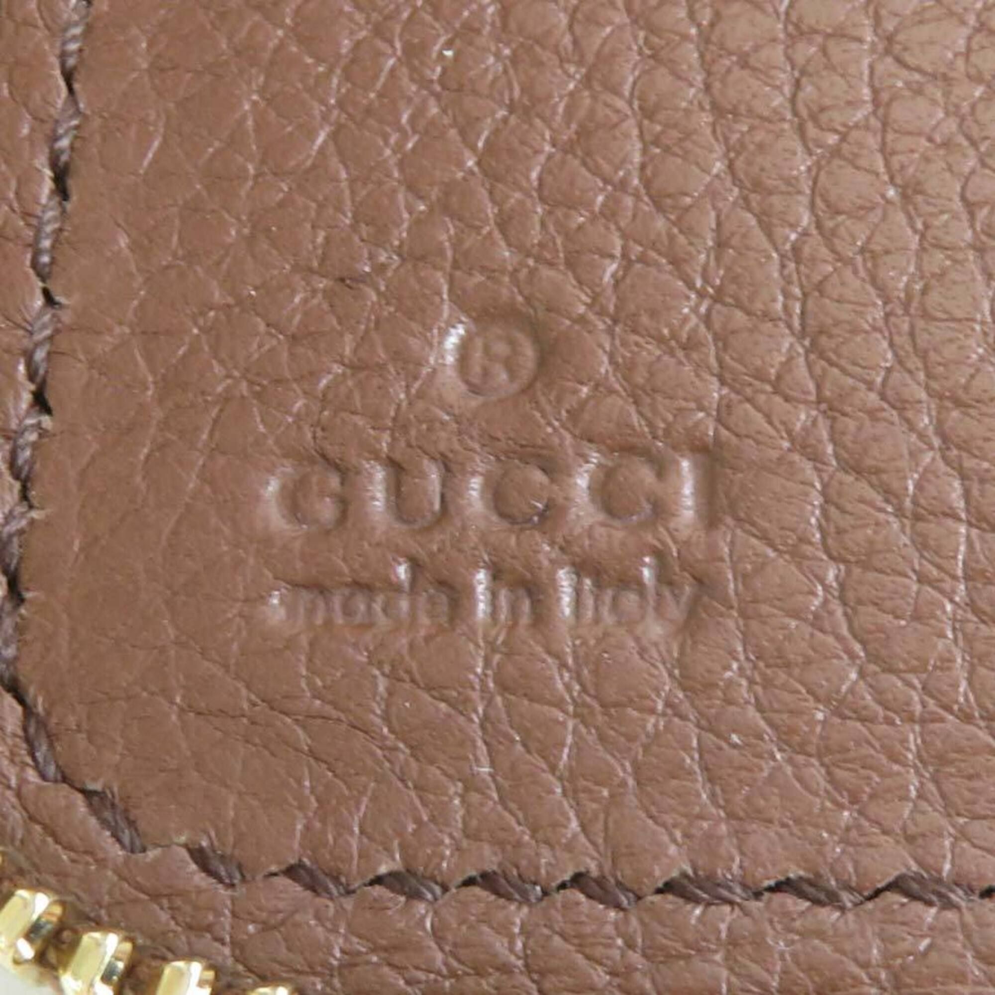 Leather Long Wallet (Bi-Fold) (Pre-Owned) - Gucci - Modalova