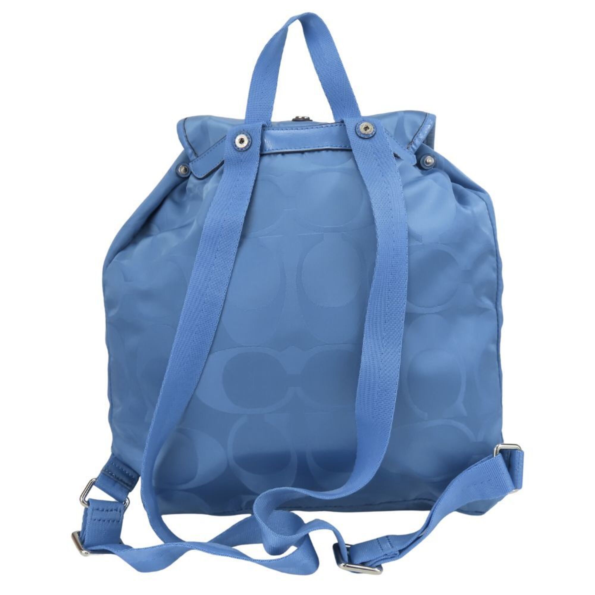 Signature Nylon Leather Backpack (Pre-Owned) - Coach - Modalova