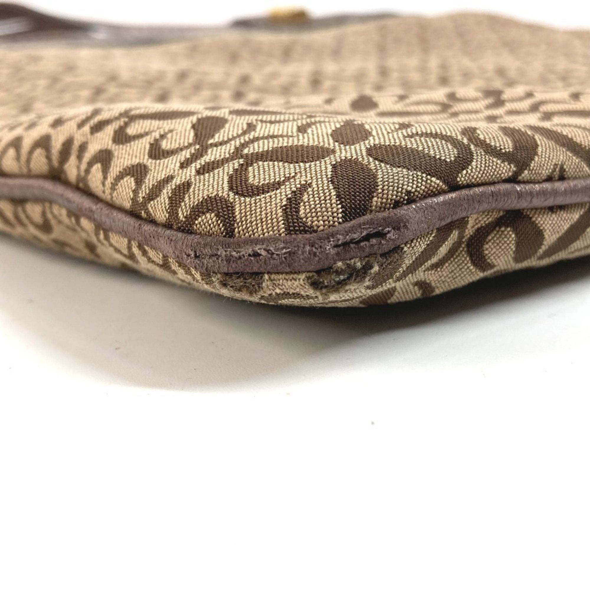 Leather Canvas Shoulder Bag Tote Bag (Pre-Owned) - Loewe - Modalova