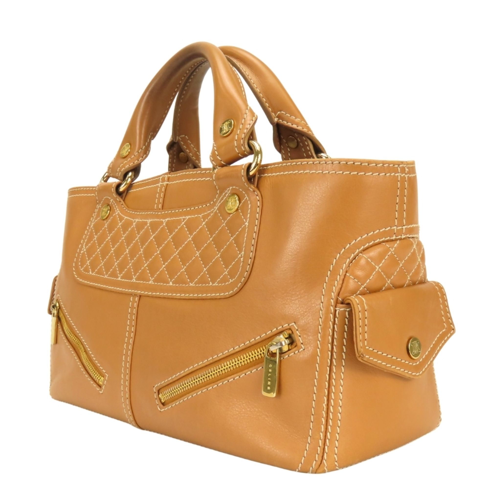 Boogie Leather Handbag (Pre-Owned) - Celine - Modalova